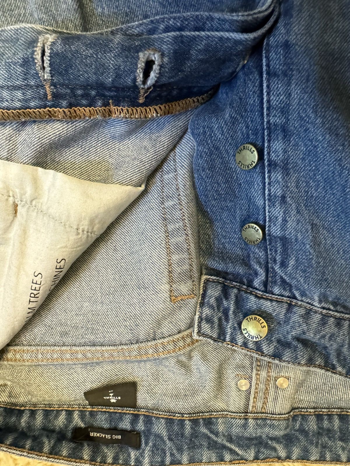 THRILLS Denim jeans Size US 32 / EU 48 - 3 Thumbnail