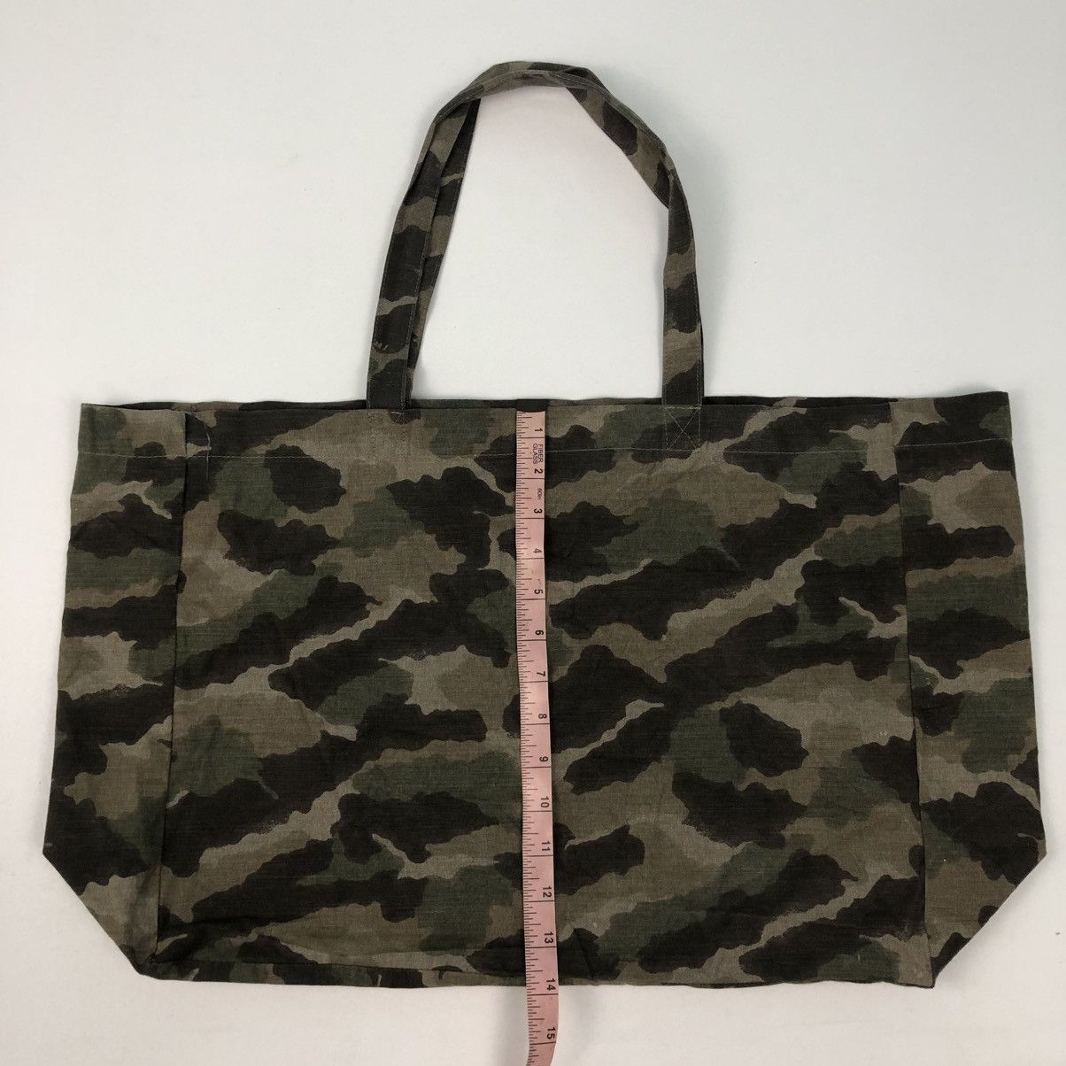 A.P.C. A.P.C. CAMO CANVAS TOTE BAG Size ONE SIZE - 7 Thumbnail
