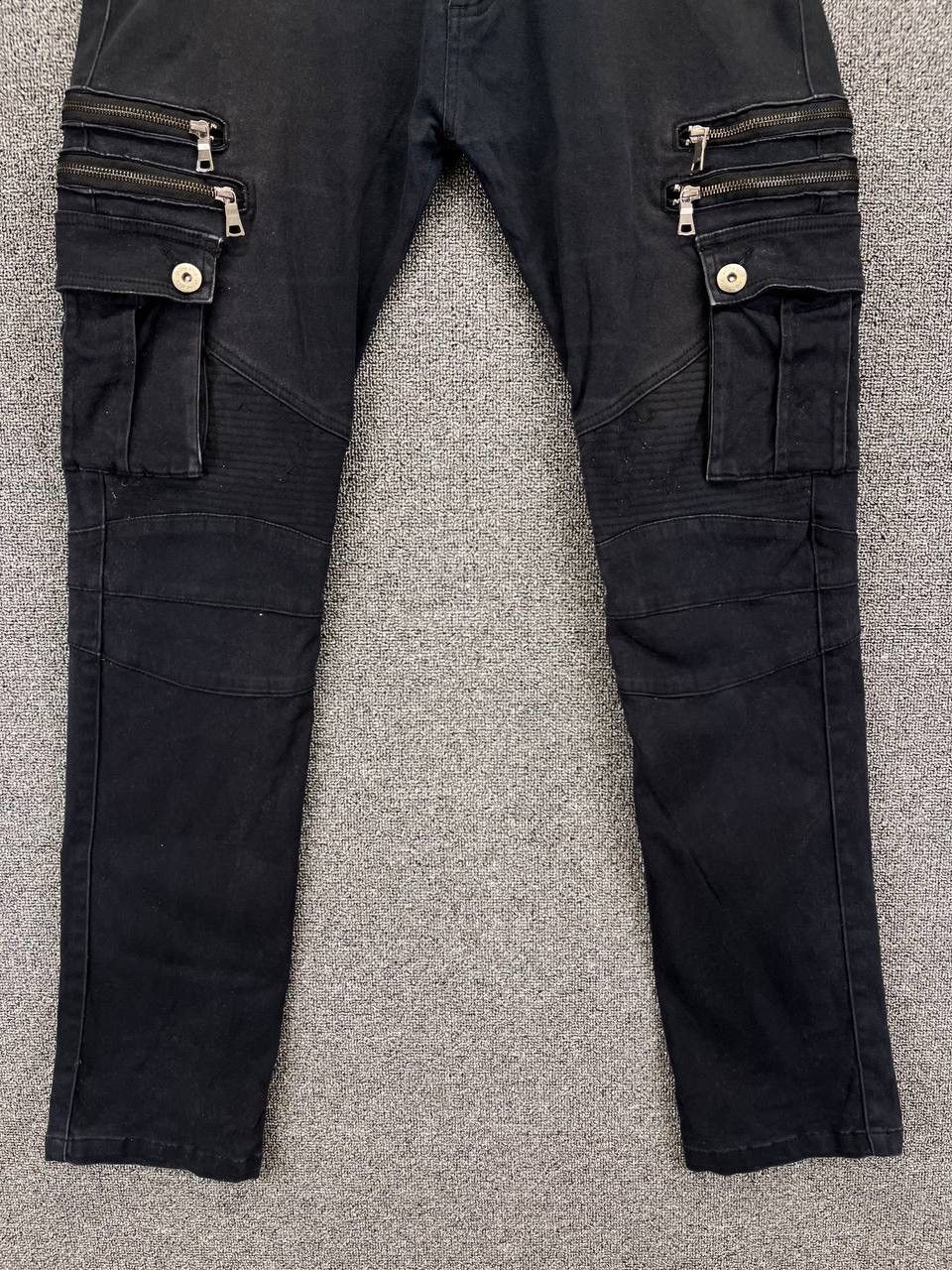 In The Attic Vintage In The Attic Punk Rare Bondage Cargo Pants Size US 34 / EU 50 - 3 Thumbnail