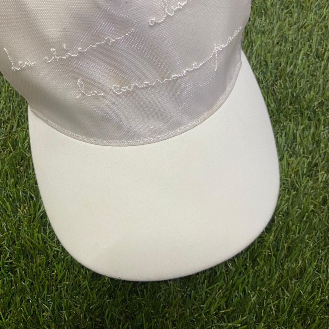 CA4LA CA4LA White Mesh Trucker Cap “Les Chiens Aboient” – Japan Size ONE SIZE - 4 Thumbnail