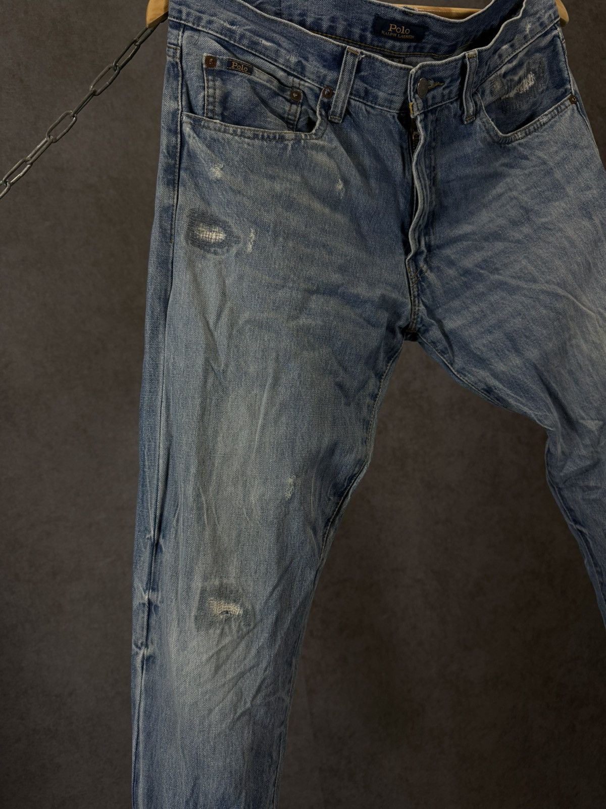 Polo Ralph Lauren Polo Ralph Lauren designer distressed jeans Size US 32 / EU 48 - 3 Thumbnail