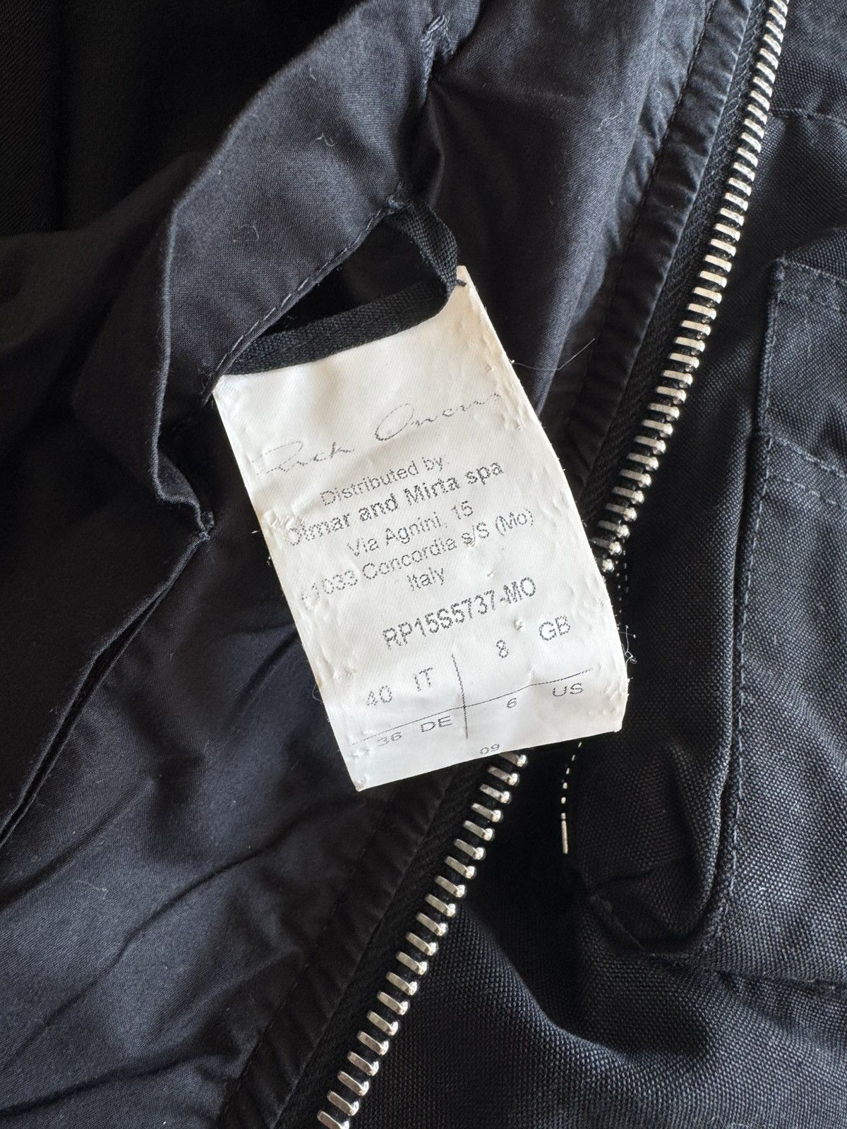 Rick Owens Rick Owens Bomber Size S / US 4 / IT 40 - 5 Thumbnail