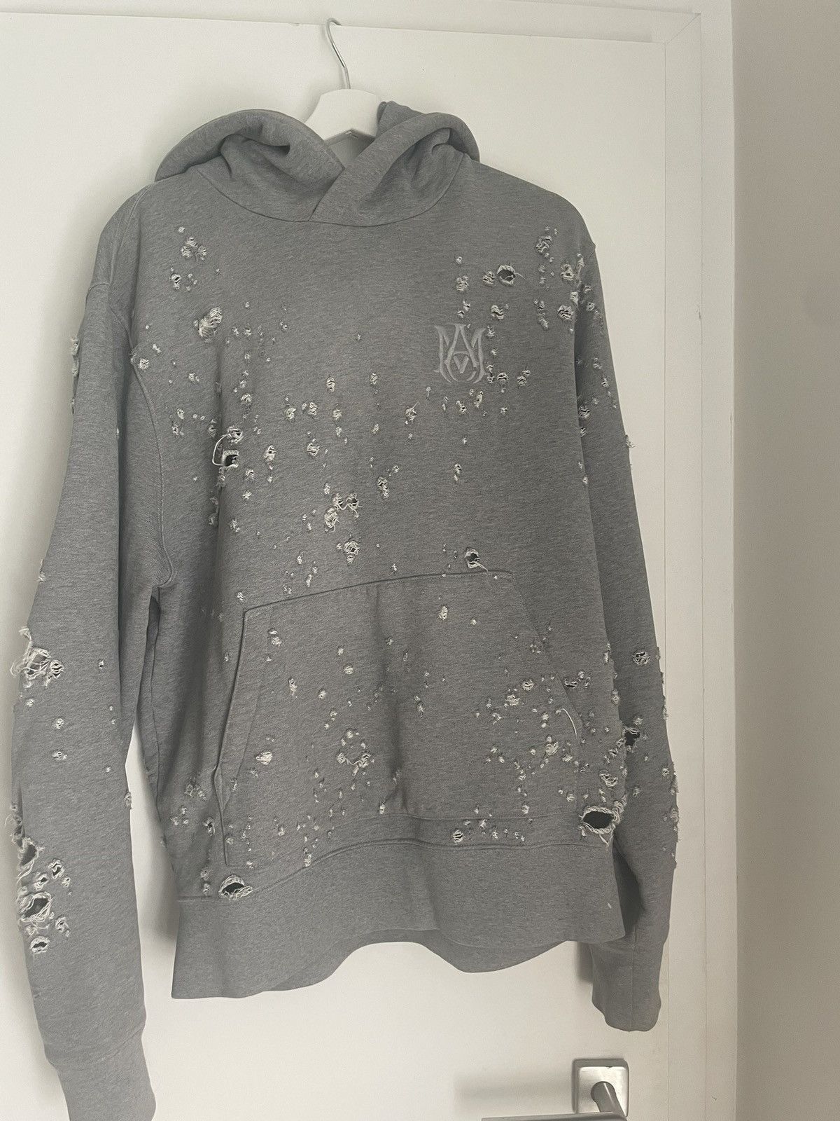 Amiri Amiri Shotgun embroidered hoodie Size US M / EU 48-50 / 2 - 1 Thumbnail