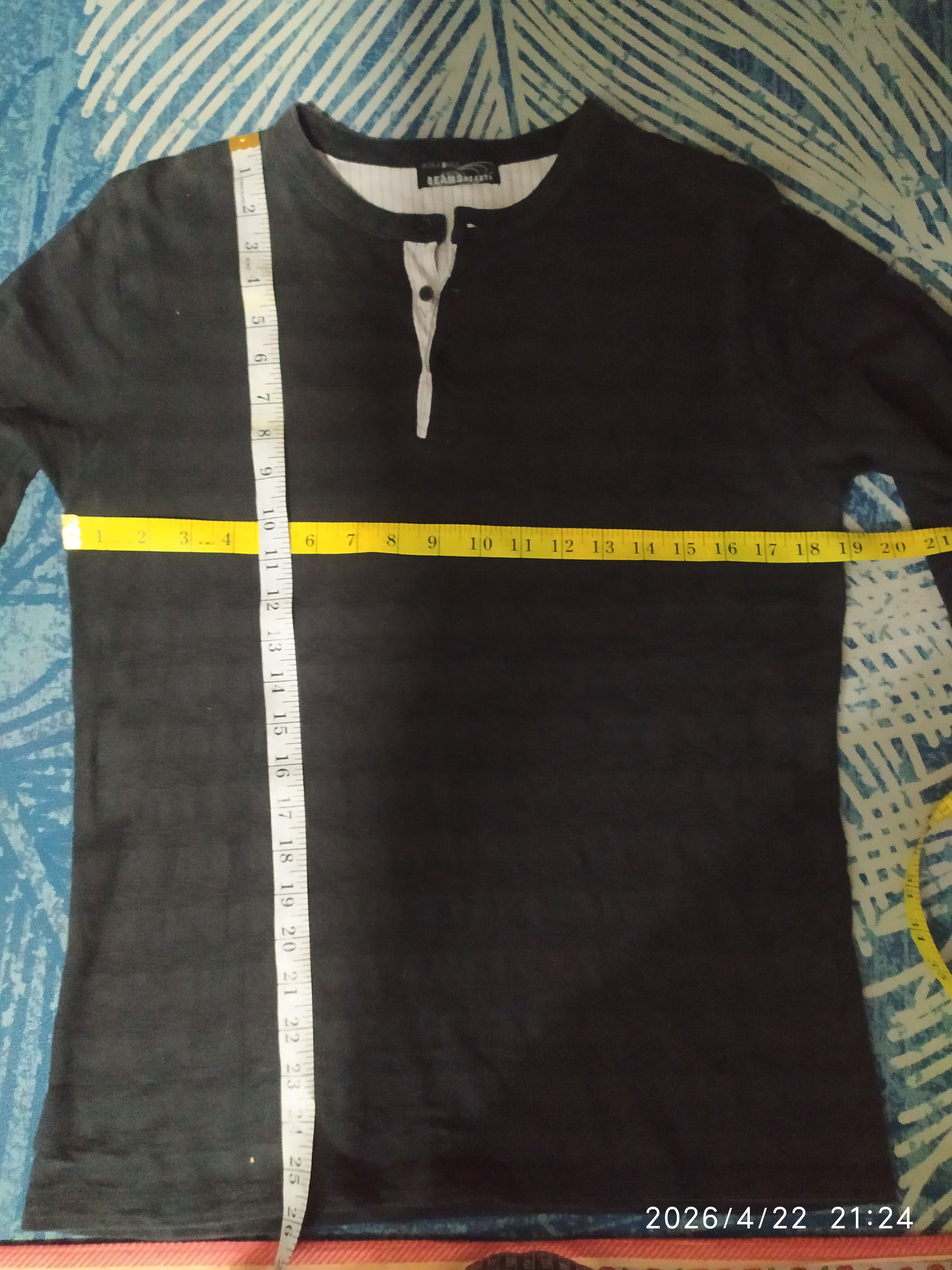 If Six Was Nine 2000s Japanese beams hearts double layer long slevee Size US S / EU 44-46 / 1 - 3 Thumbnail