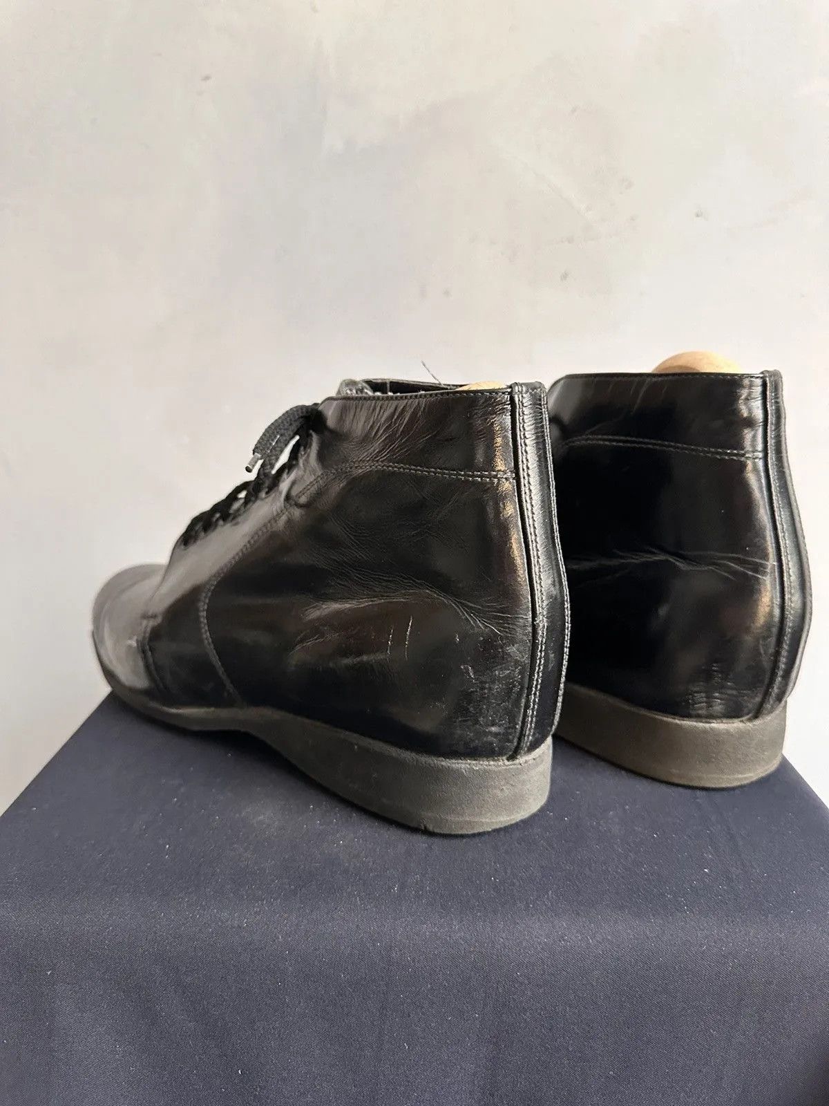 If Six Was Nine Leather Boots Vintage Visvim Style AS 98 Guidi Tornado Mart Size US 8 / EU 41 - 8 Thumbnail