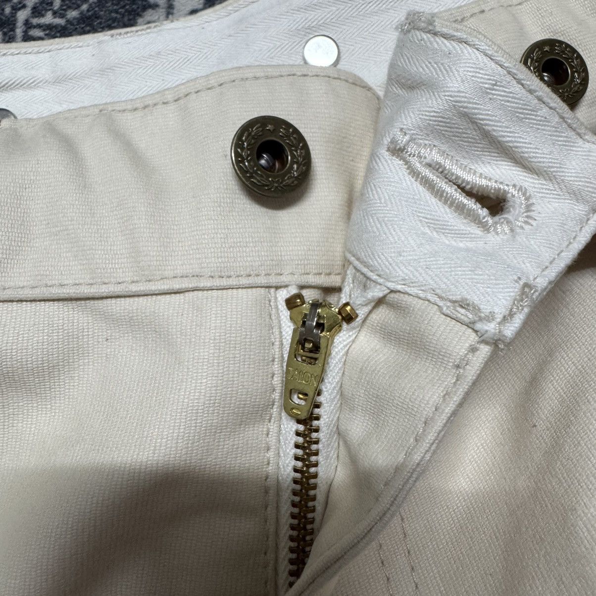 Kaptain Sunshine PABLO VINCI Oiled Chinos Monkey Pants Size US 30 / EU 46 - 20 Thumbnail