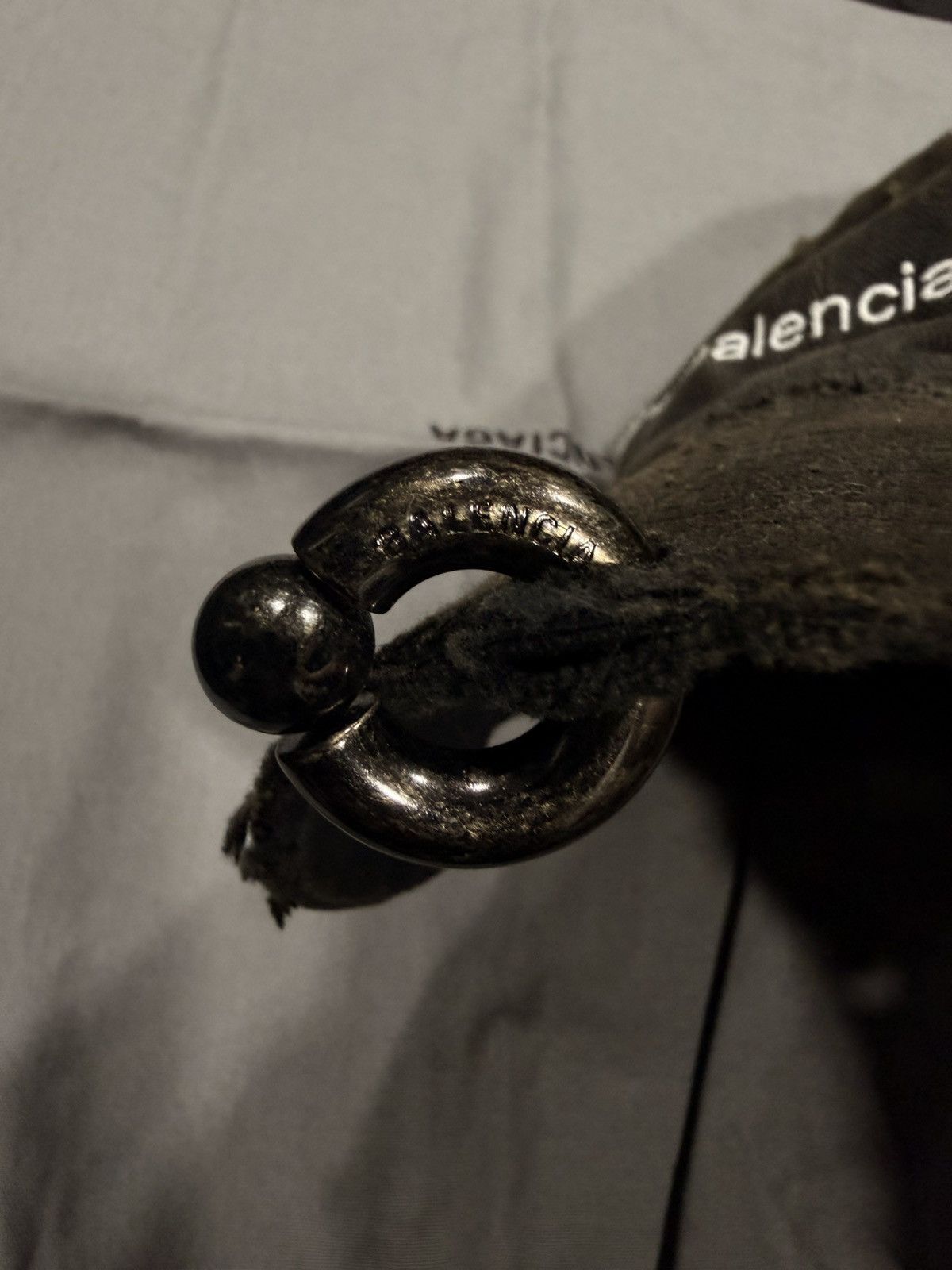 Balenciaga Balenciaga Bal.com Website Front Piercing Cap Size ONE SIZE - 6 Thumbnail