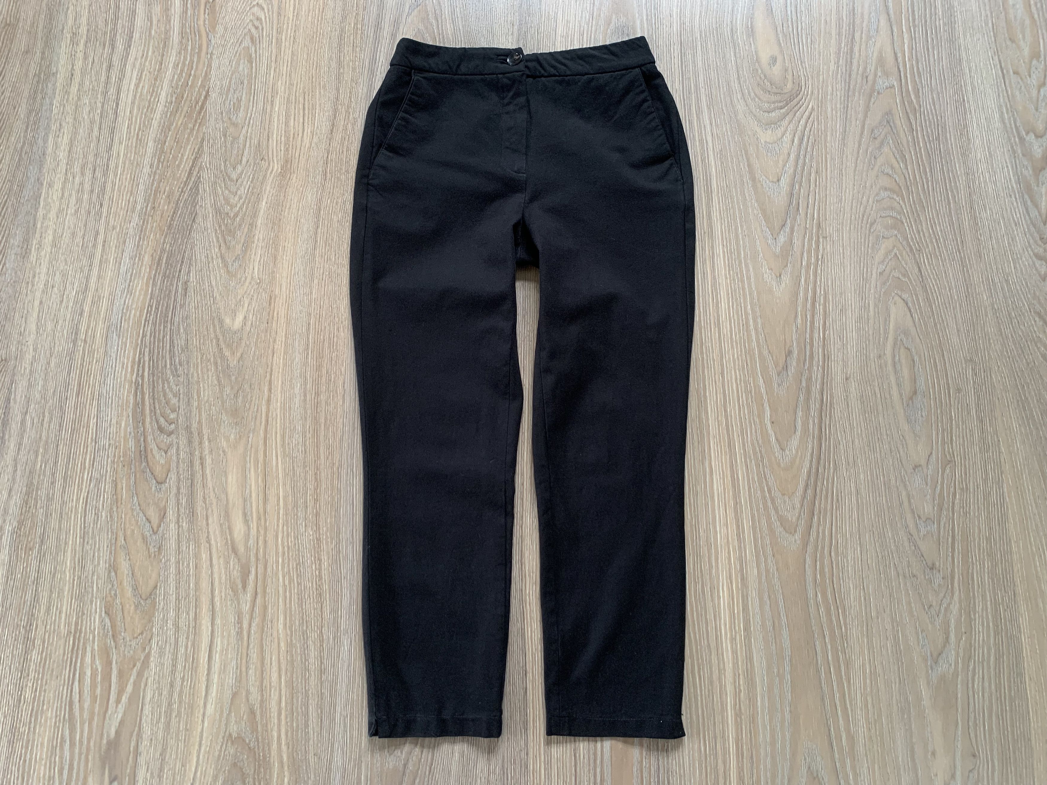 Massimo Dutti Women’s Massimo Dutti Black Slim Fit Trousers Size 26" / US 2 / IT 38 - 2 Thumbnail