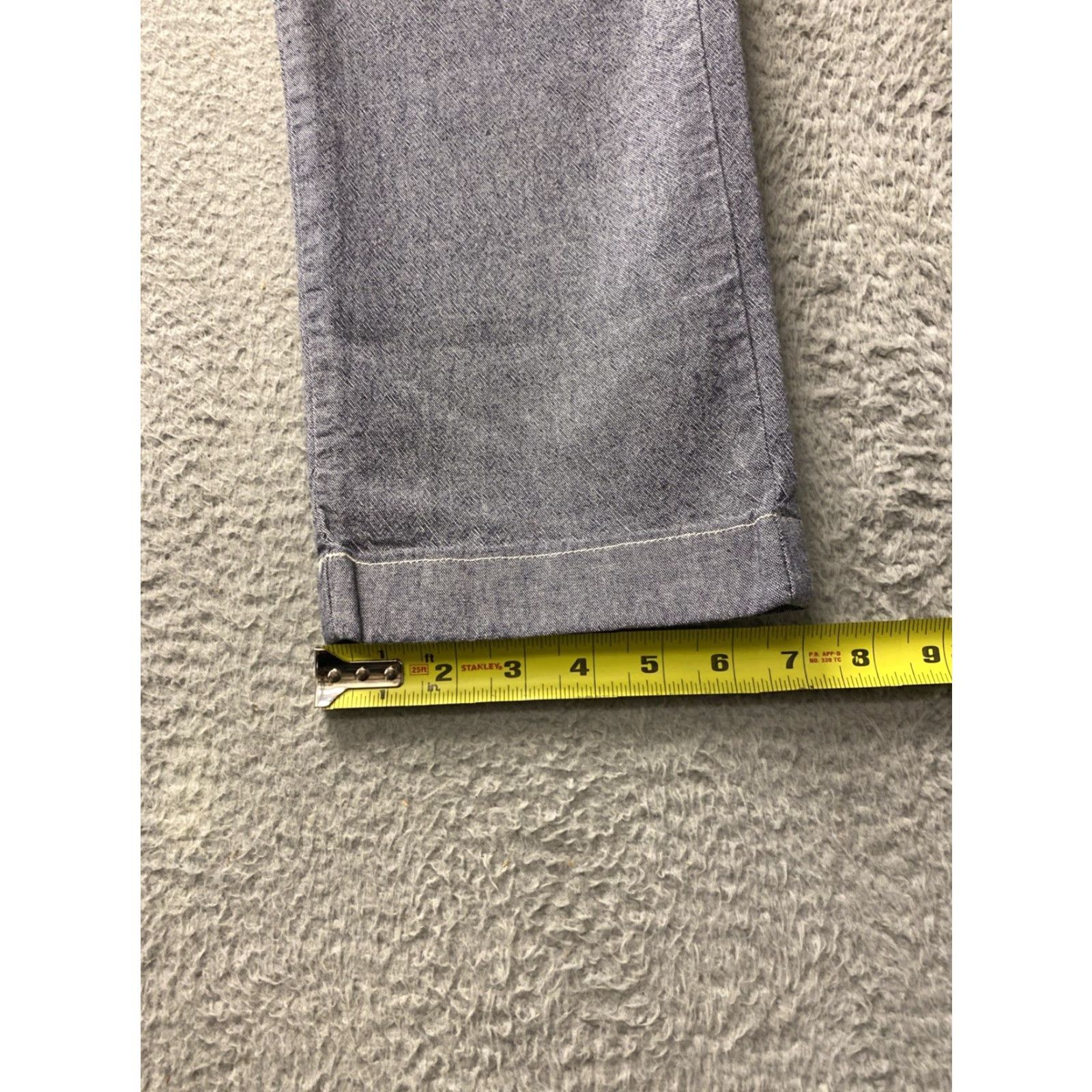 J.Crew J. Crew Flex Slim Chino Pants Mens 34x30 Glacier Blue Casual Office Size US 34 / EU 50 - 5 Thumbnail