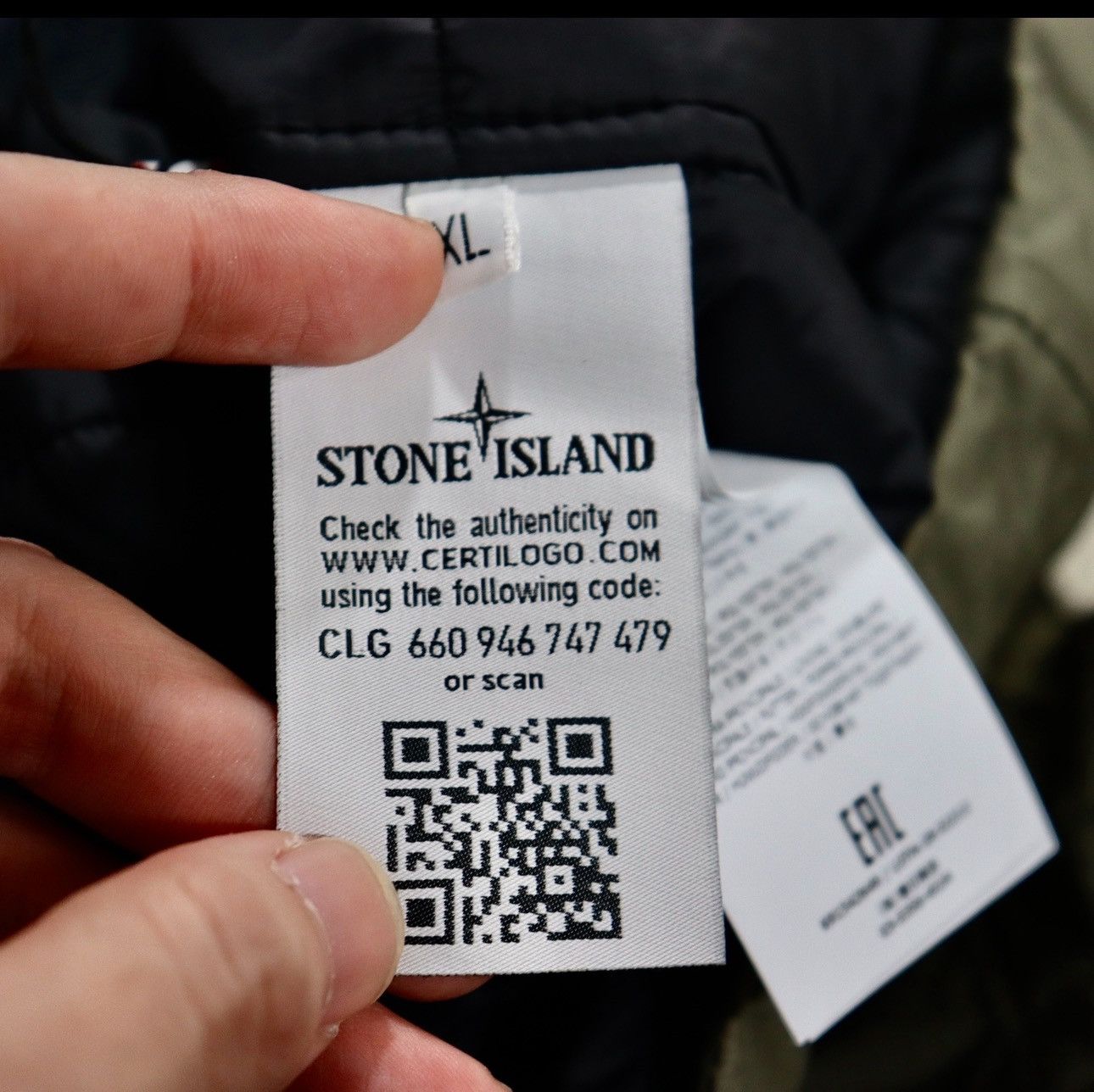 Stone Island Stone Island M65 Jacket Primaloft XL Olive | Grailed