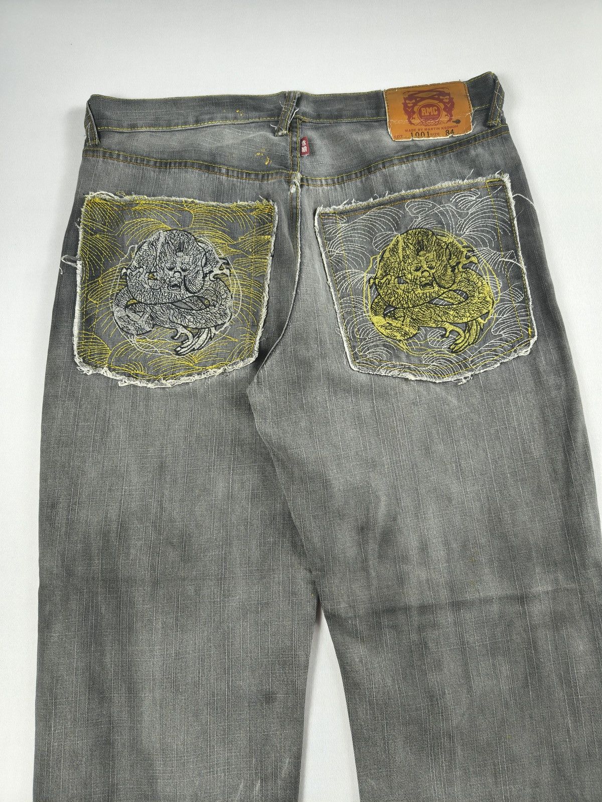 RMC Jeans RMC Lot 1001 Dragon Pocket Jeans🐉(050) Size US 34 / EU 50 - 2 Thumbnail