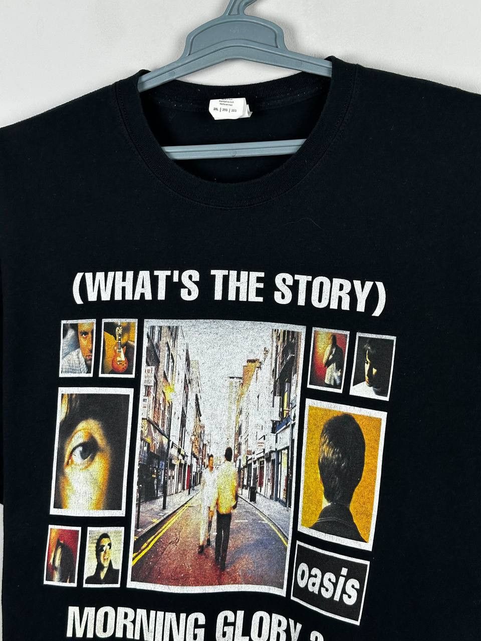 Band Tees Vintage Oasis Band Definitely Maybe Brit rock T Shirt Rare Size US XXL / EU 58 / 5 - 5 Thumbnail