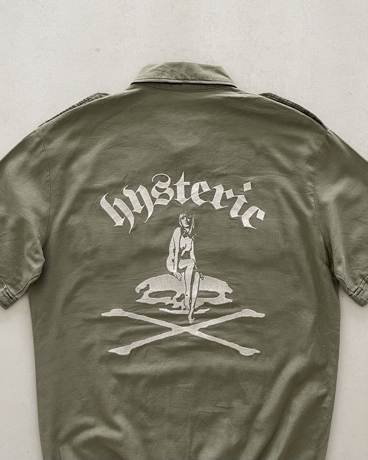 Hysteric Glamour ‘ HYSTERIC GLAMOUR ‘ Military Button Up Shirt Size US M / EU 48-50 / 2 - 3 Thumbnail