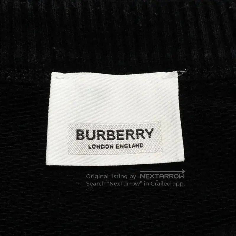 Burberry Burberry Black Cotton Men's Sweatshirt. Size US L / EU 52-54 / 3 - 6 Thumbnail
