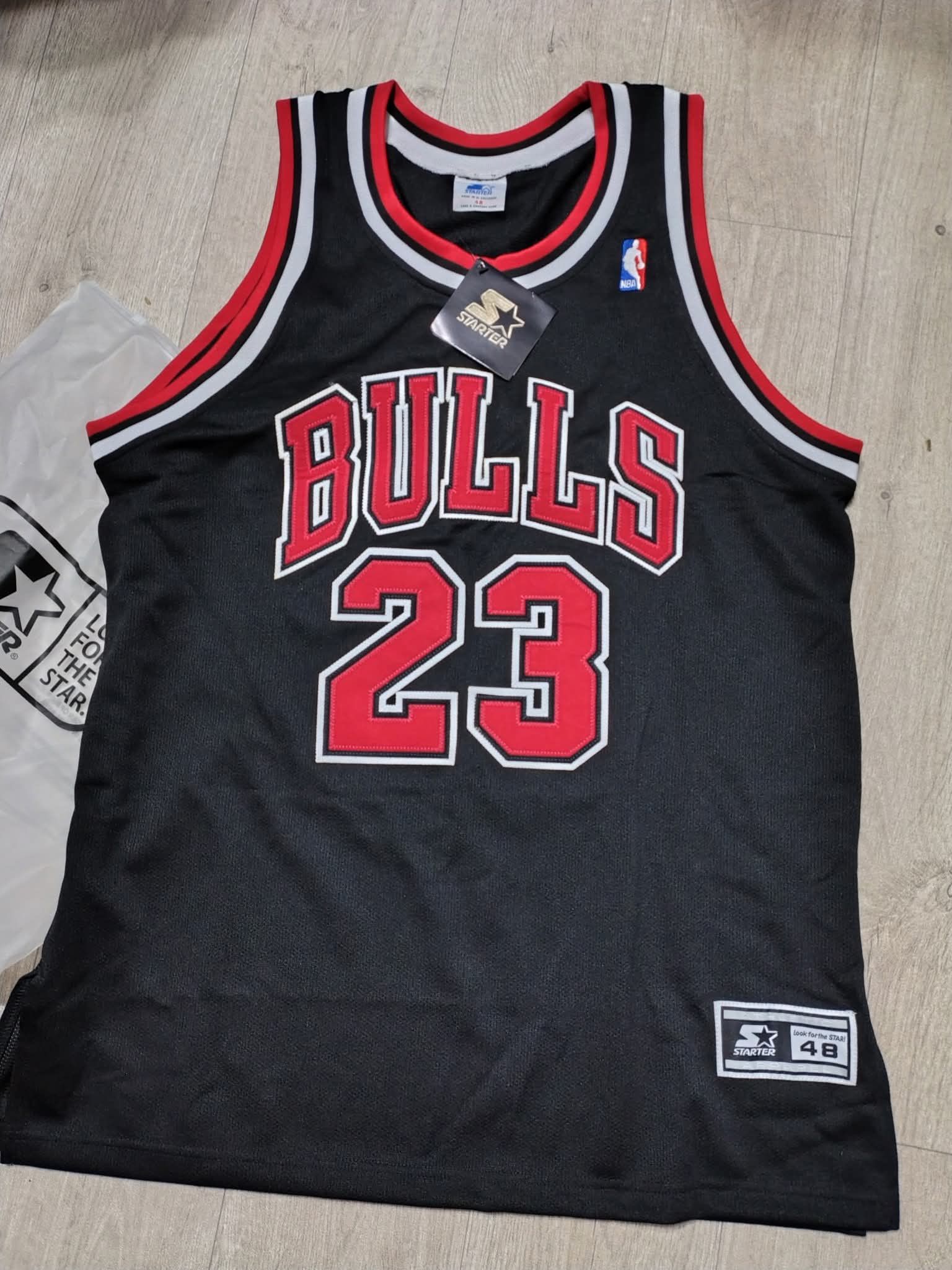 Authentic 90s Starter Michael Jordan vintage jersey 48 L