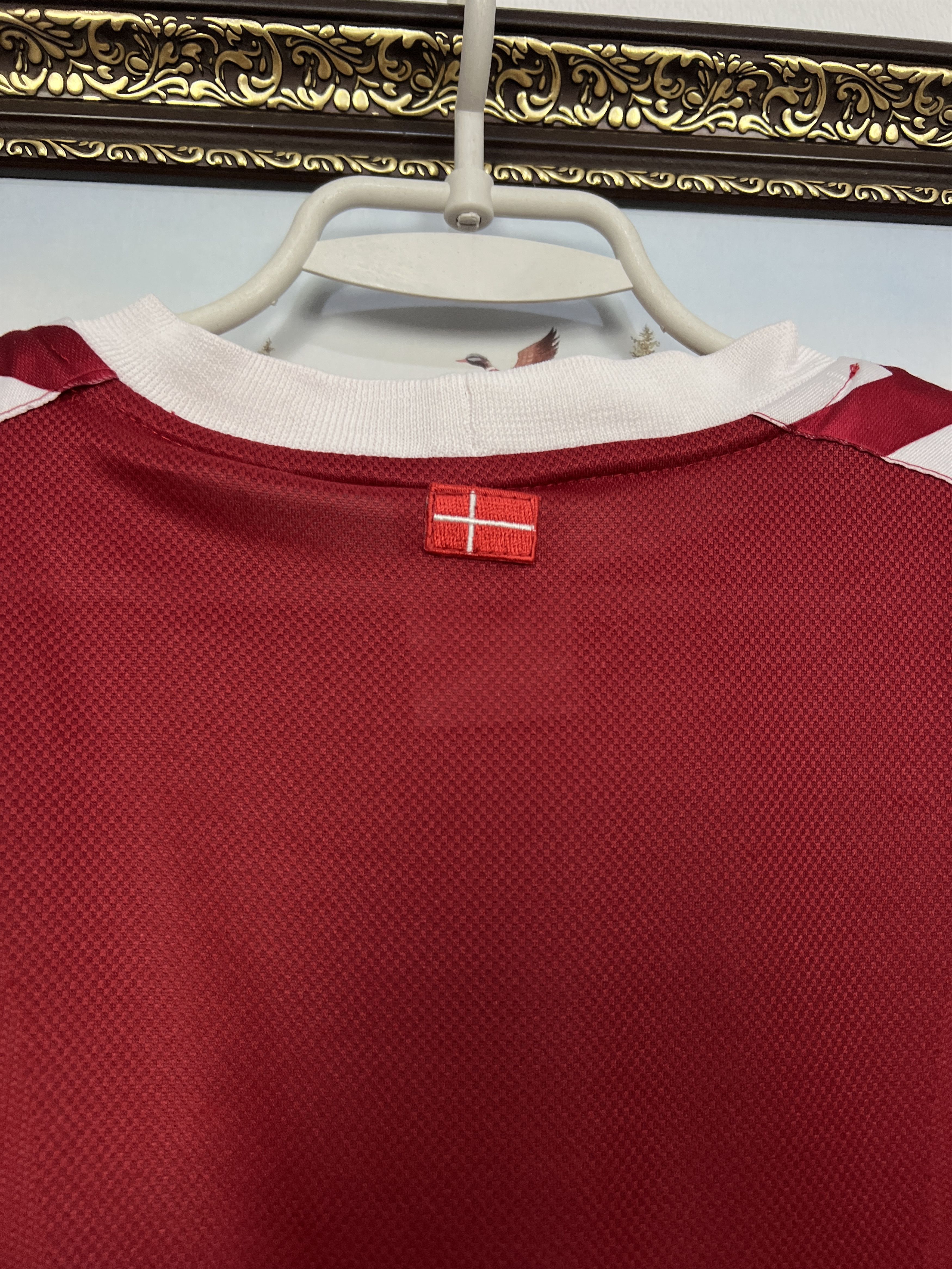 Hummel Denmark football shirt 2002 Soccer National Jersey Trikot Size US XL / EU 56 / 4 - 10 Thumbnail