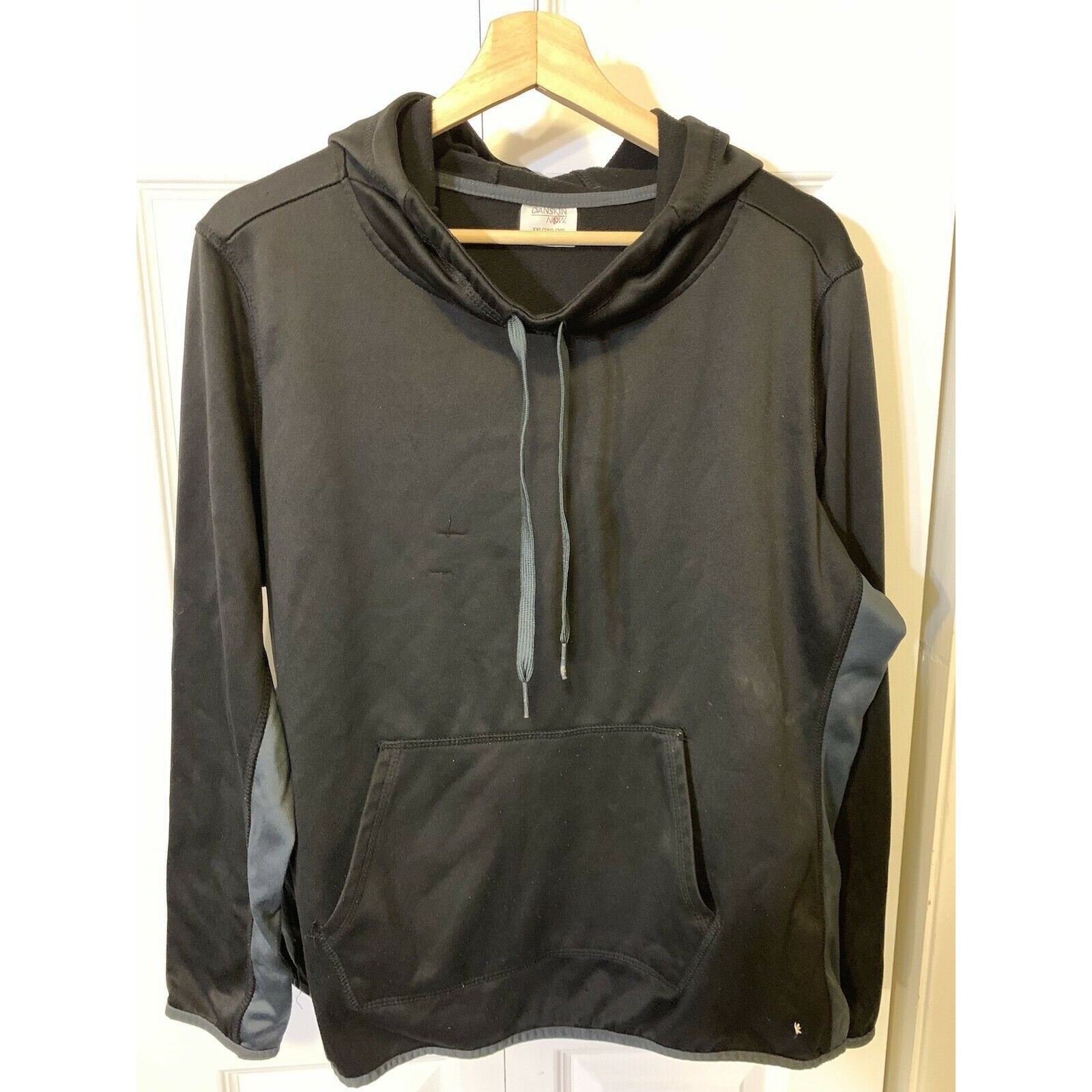 Other DANSKIN Hoodie Women Black Sz XXL Pockets Nylon/lycra Size XXL / US 16-18 / IT 52-54 - 3 Thumbnail