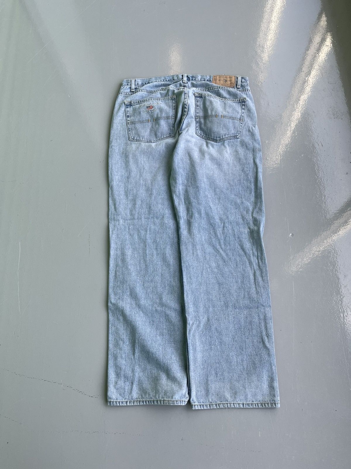 Carhartt vintage y2k polo assn baggy embroidered faded washed jeans Size US 36 / EU 52 - 1 Thumbnail