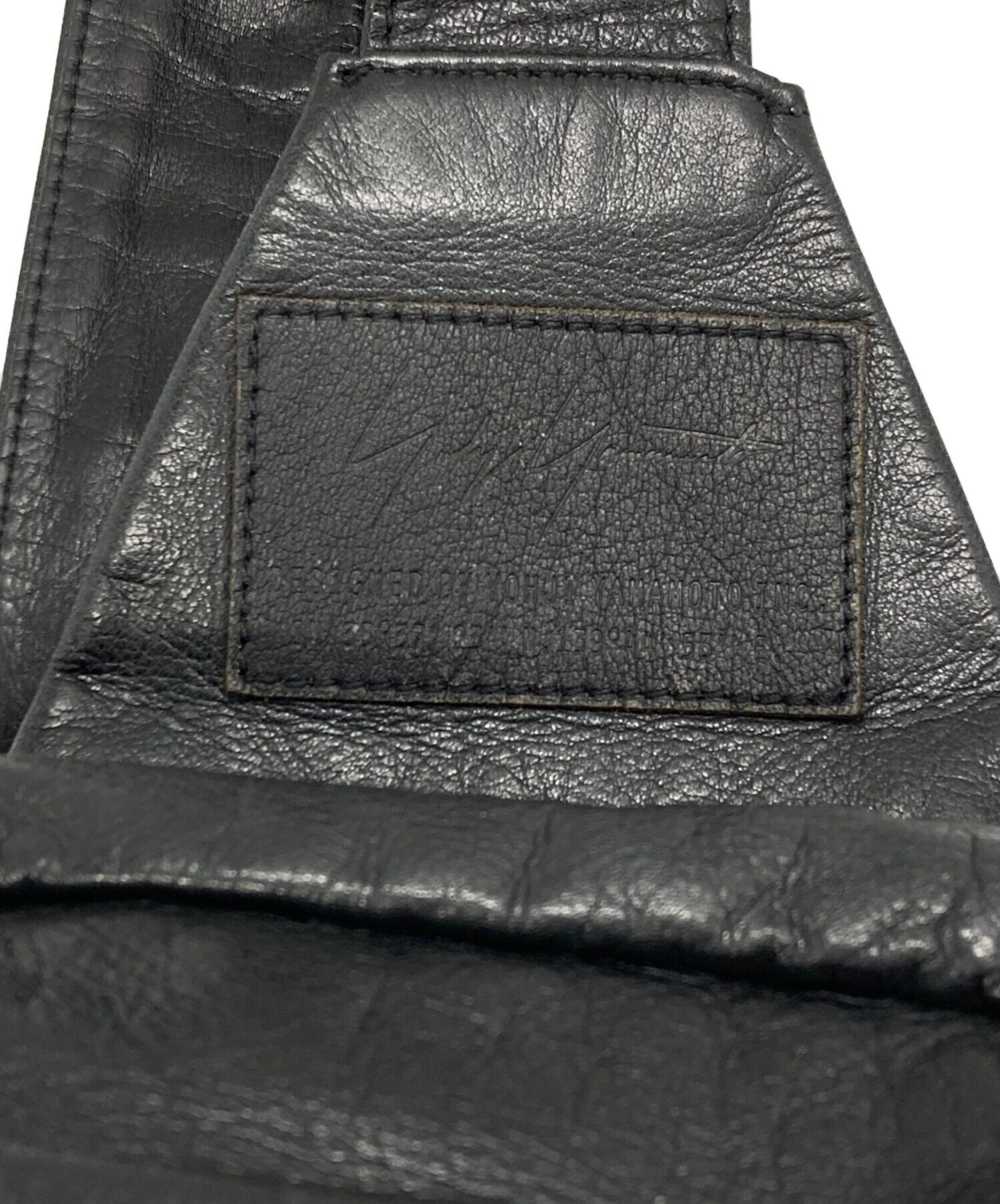 Yohji Yamamoto Yohji Yamamoto pour homme cow leather waist bag Size ONE SIZE - 9 Thumbnail