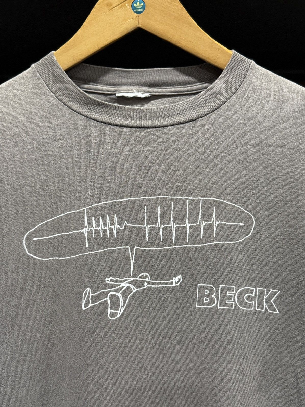 Band Tees × Vintage Vintage Beck American Rock Musician Faded Tee Size US M / EU 48-50 / 2 - 2 Thumbnail