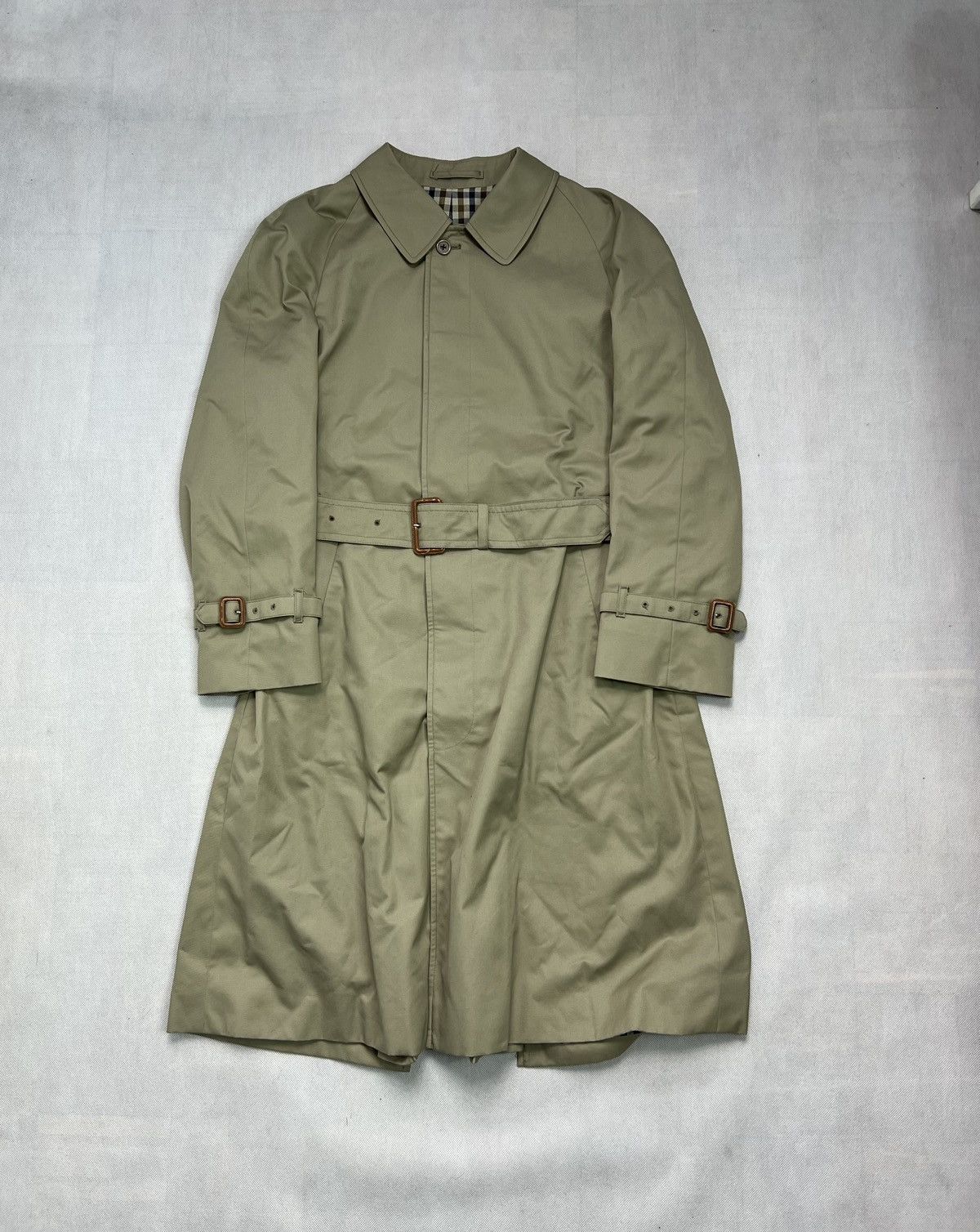 Aquascutum Trench Coat Aquascutum vintage women long Size L / US 10 / IT 46 - 5 Thumbnail