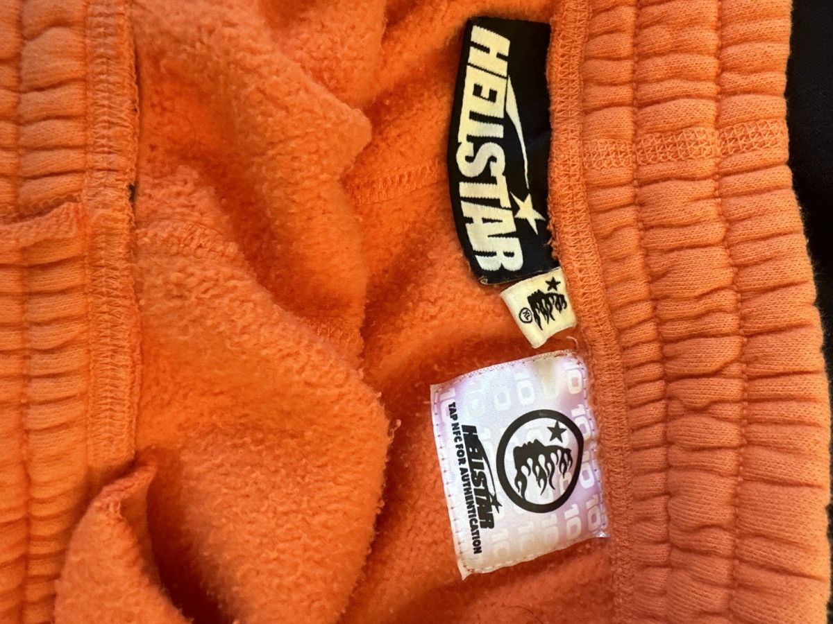HELLSTAR Hellstar Fire Orange Flare Bottom Sweatpants Size US 34 / EU 50 - 2 Thumbnail