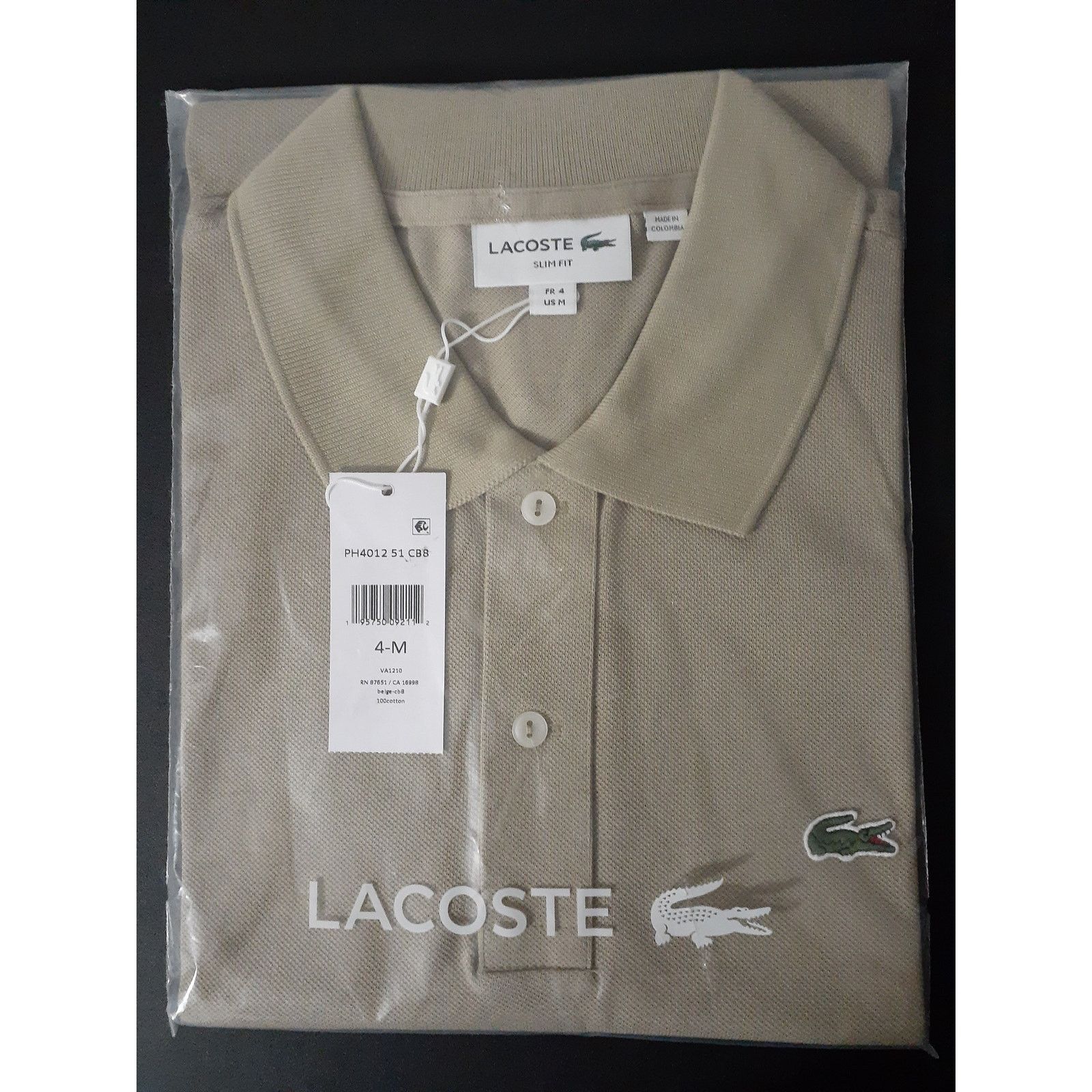 Lacoste Lacoste Men's Short Sleeve Classic Pique Polo Shirt Lion M Size US M / EU 48-50 / 2 - 2 Thumbnail