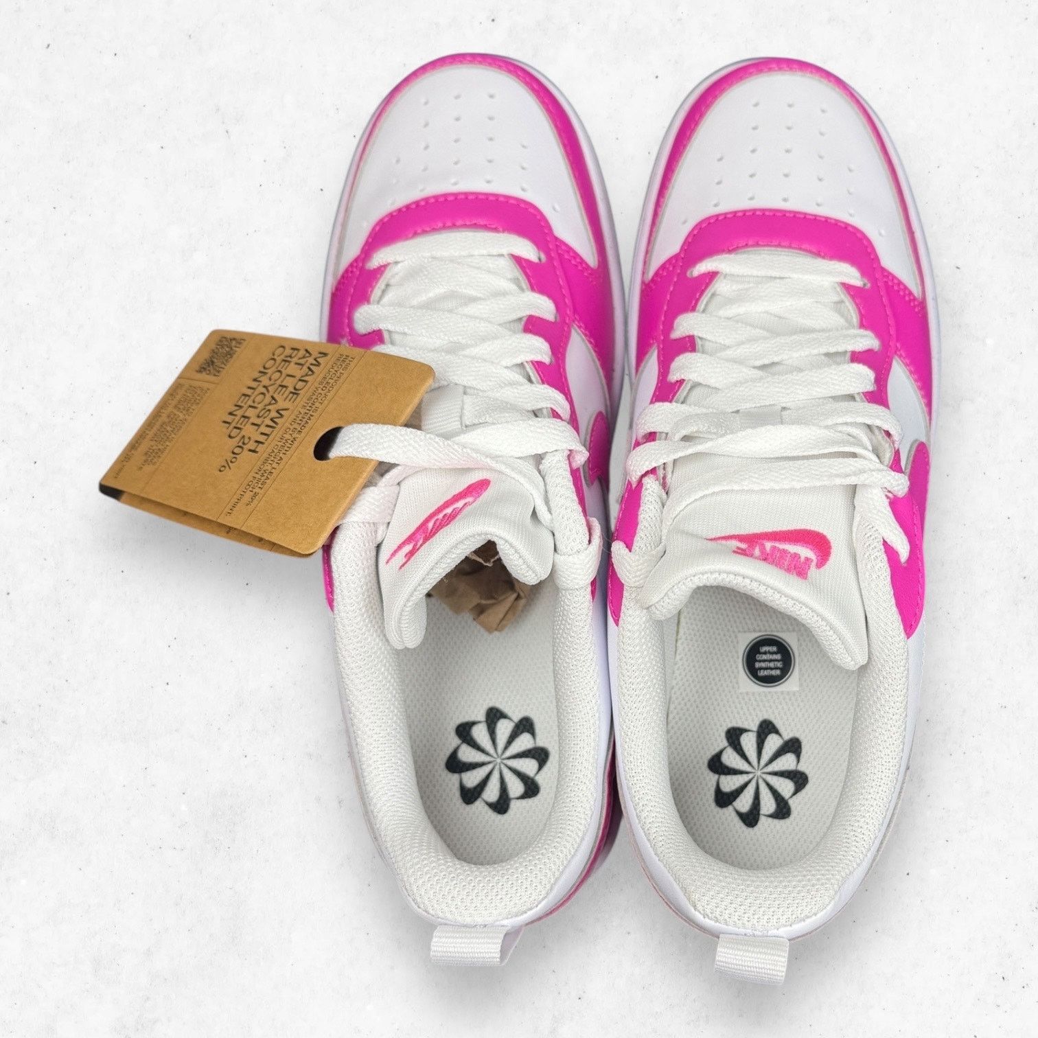 Nike Nike Court Borough Low Recraft GS 5.5Y Fuchsia Size US 5.5 / EU 38 - 8 Thumbnail