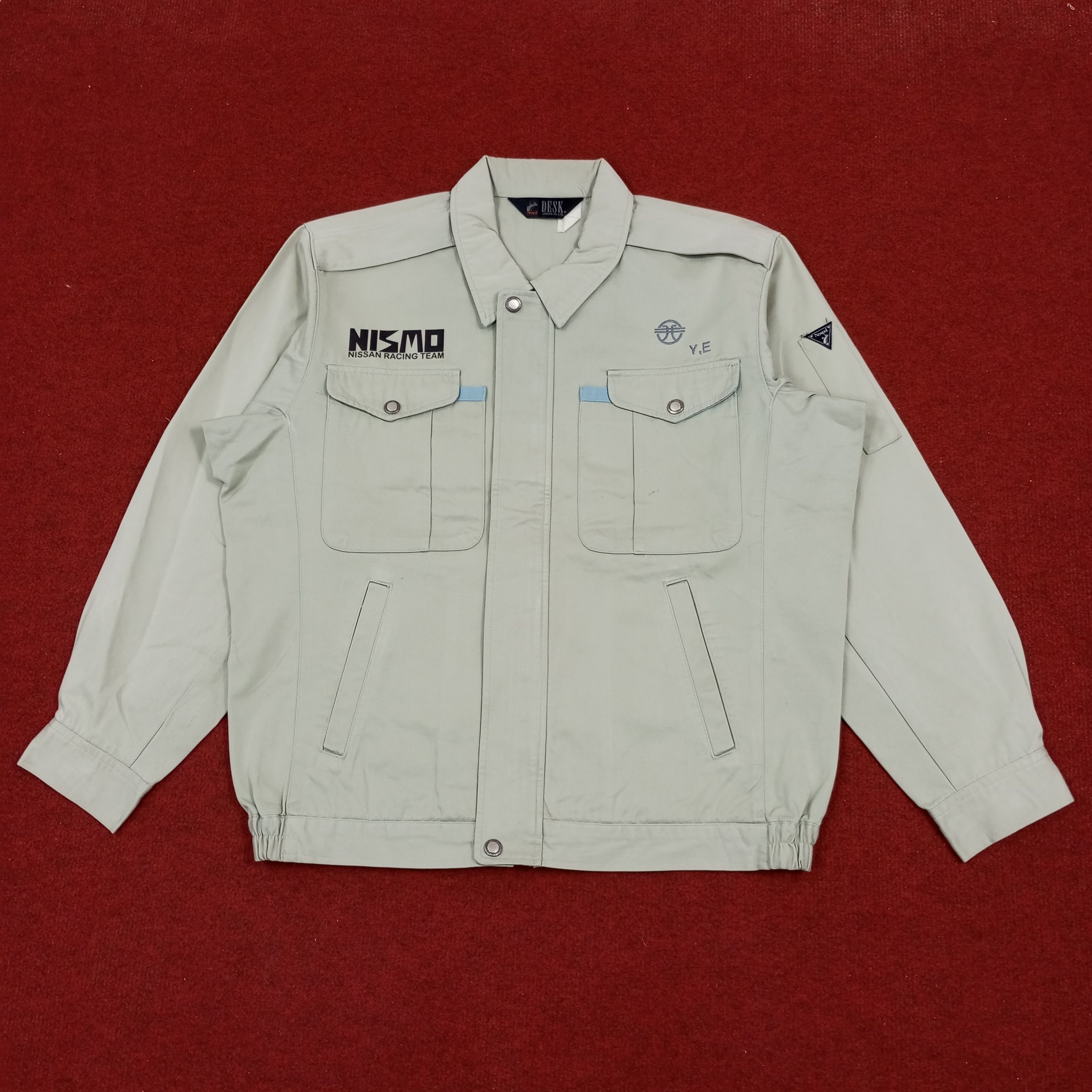 Japanese Brand × Vintage Nismo Nissan Racing Team Motorsports Custom Art Jacket Size US L / EU 52-54 / 3 - 3 Thumbnail