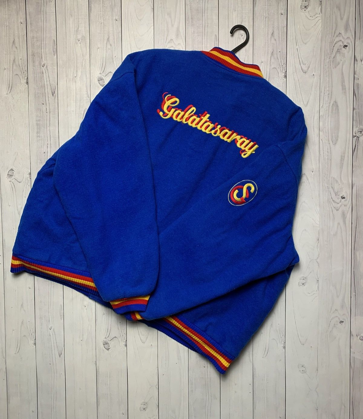 Vintage Vintage Soccer Bomber Galatasaray blue retro size L Size US L / EU 52-54 / 3 - 2 Thumbnail