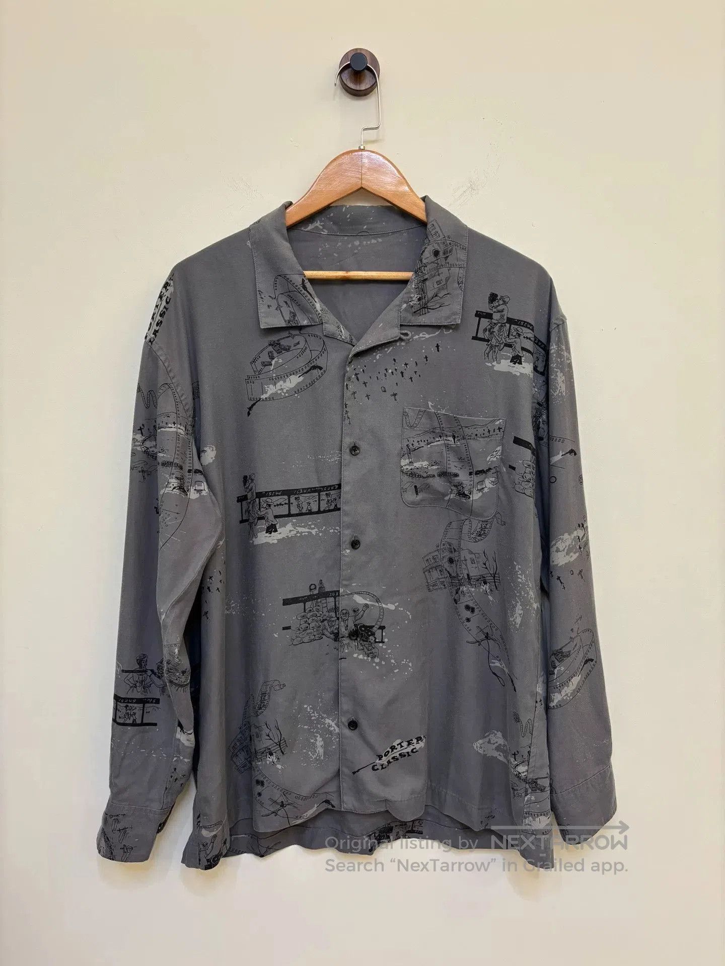 Porter Classic Porter Classic Long Sleeve Shirt. Size US L / EU 52-54 / 3 - 1 Thumbnail