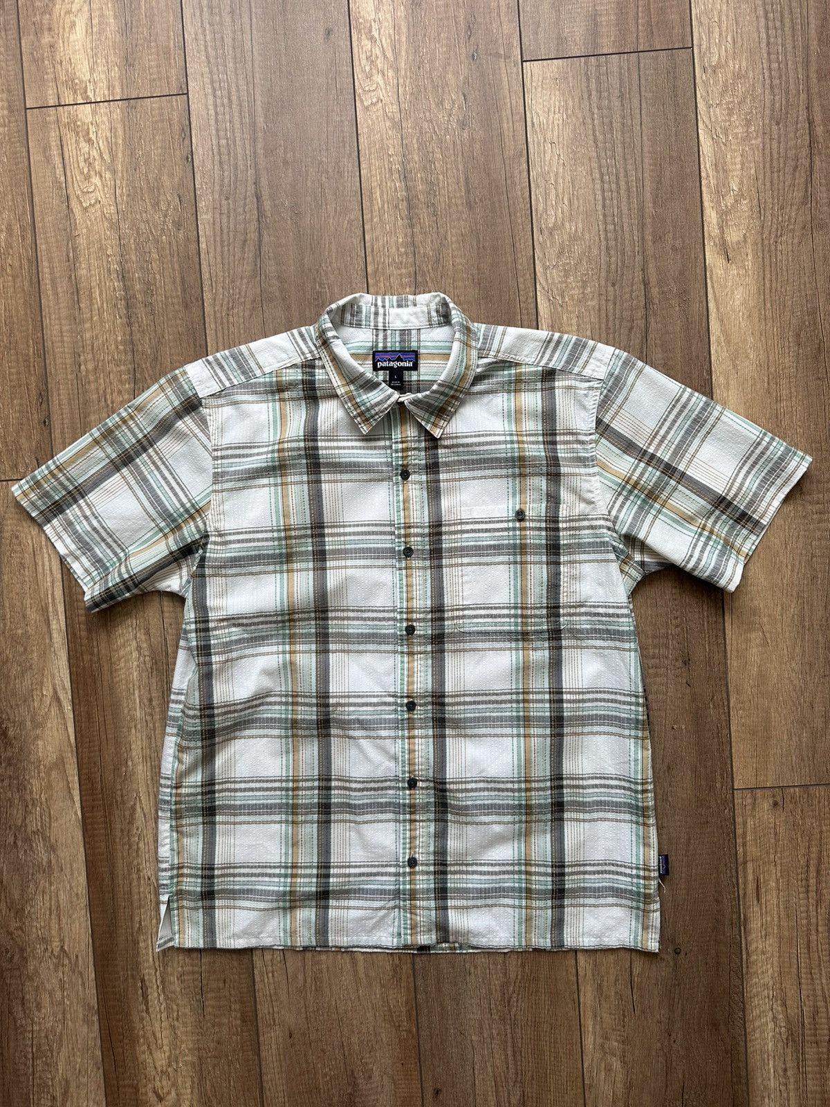 Patagonia × Vintage Shirts Patagonia short sleeve size L Size US L / EU 52-54 / 3 - 1 Thumbnail
