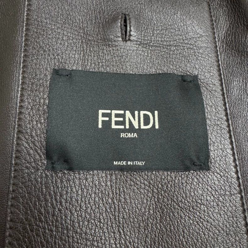 Fendi Hooded Fur Jacket in Excellent Condition