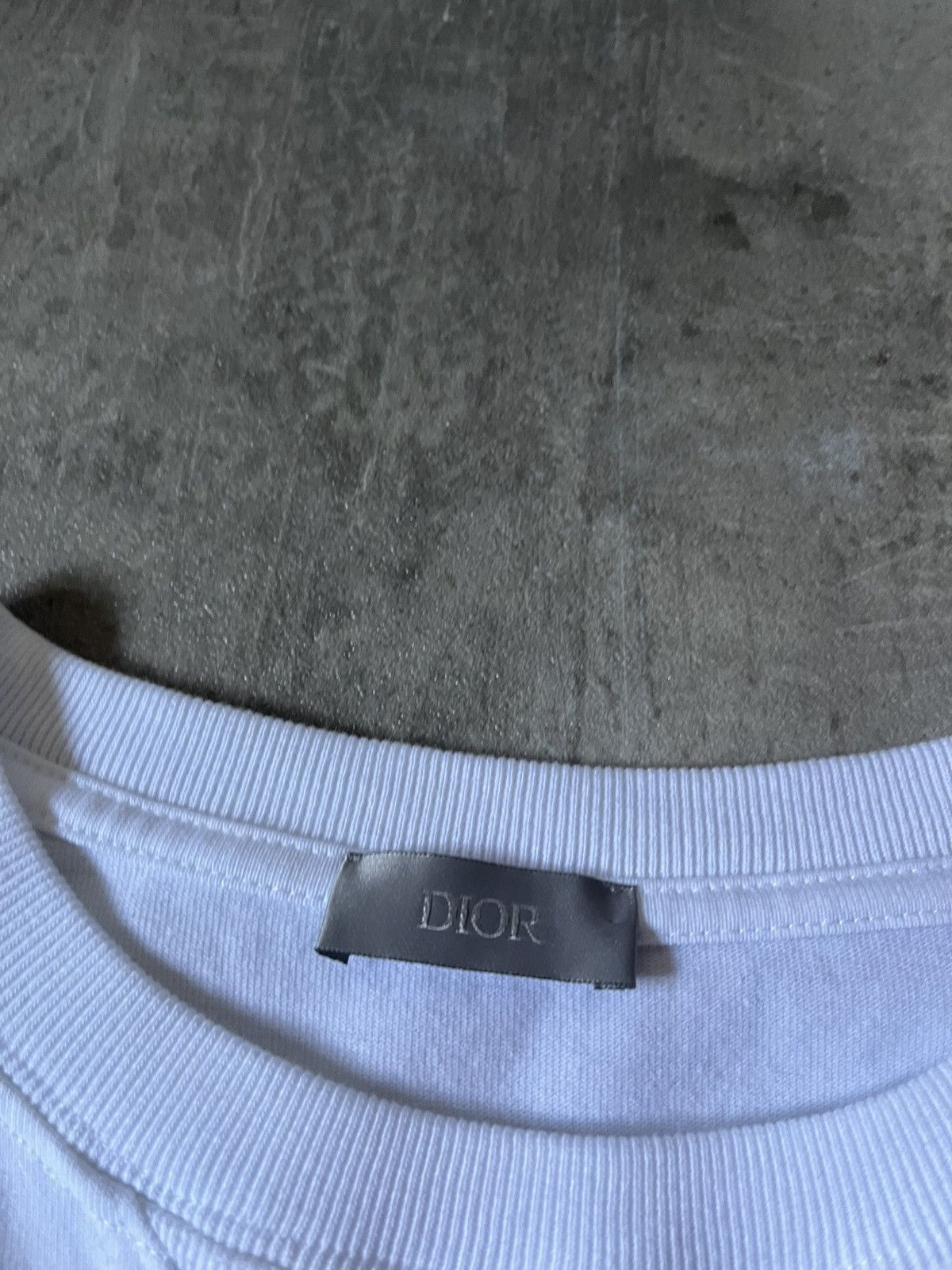 Dior × Travis Scott Dior Travis Scott Cactus Jack embroidered logo white T-shirt Size US L / EU 52-54 / 3 - 9 Thumbnail
