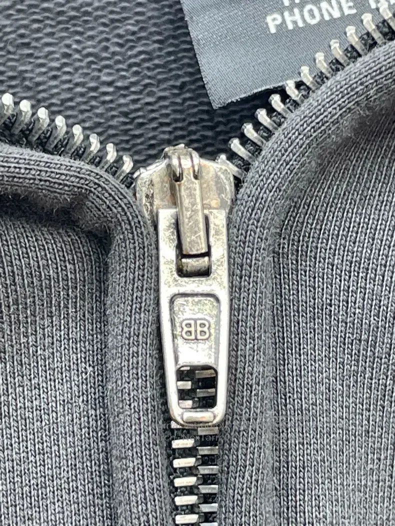 Balenciaga Balenciaga Black Zipper Hoodie Size US M / EU 48-50 / 2 - 4 Thumbnail