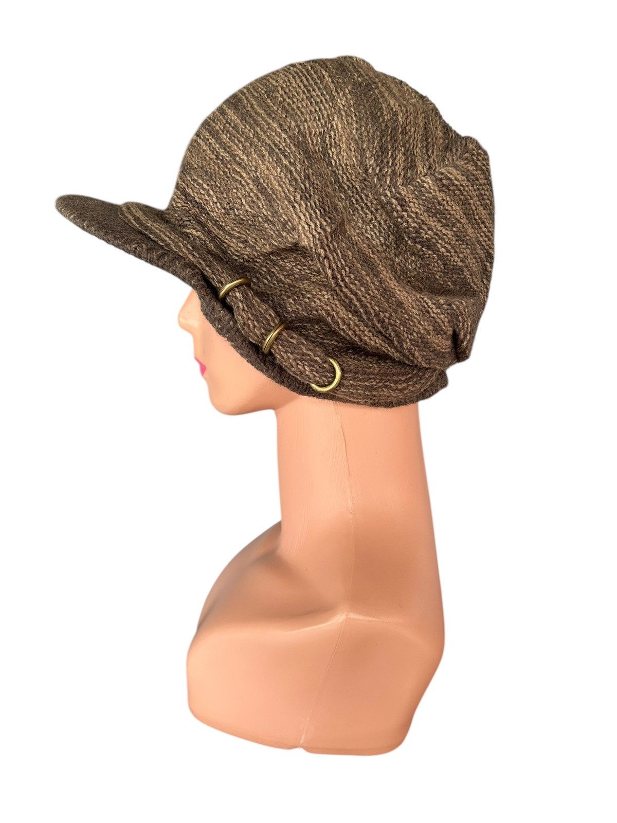 Punk and Yo Japanese Punk Bondage Style Hats Size ONE SIZE - 2 Thumbnail
