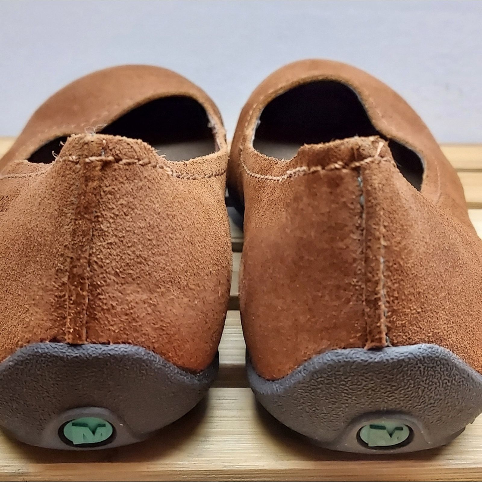 Merrell Merrell Womens | Brown | Avesso Suede Slip On Shoes Size 9 Size US 9 / IT 39 - 7 Thumbnail