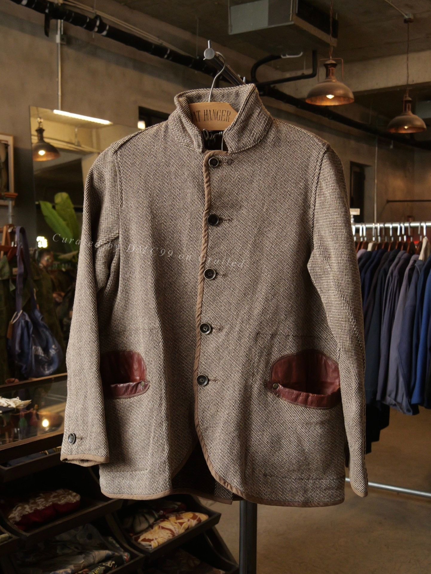 Kapital Kapital Woven Leather Patchwork Jacket Size US XS / EU 42 / 0 - 1 Thumbnail
