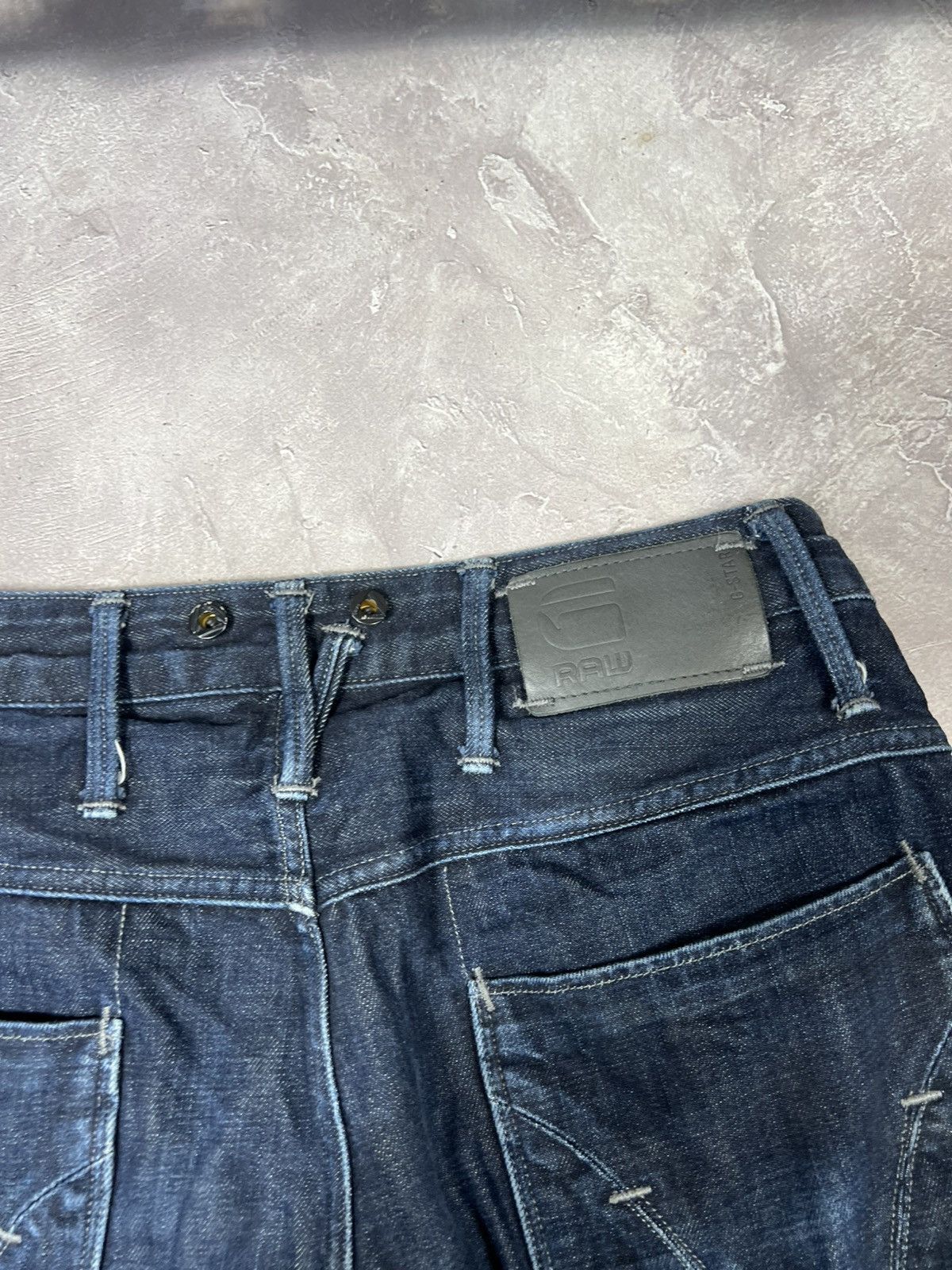 G-Star Vintage Flared G-Star Raw Distressed Baggy Pants Size US 33 - 4 Thumbnail