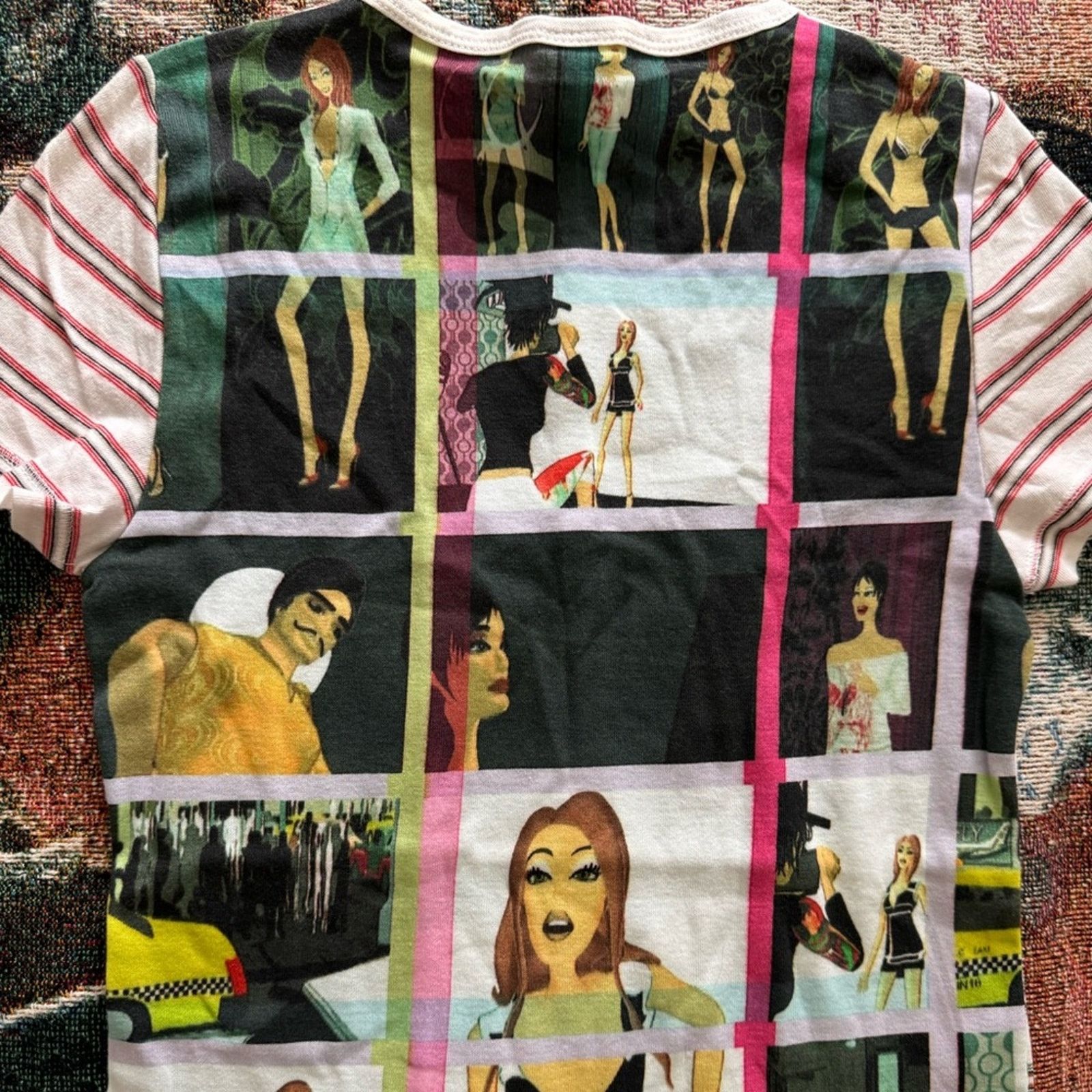 Custo Barcelona Vintage Custo Barcelona printed t shirt Size XS / US 0-2 / IT 36-38 - 6 Thumbnail