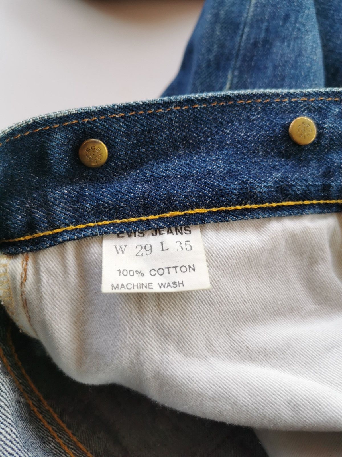 Evisu Vintage Evis Jeans Selvedge Size US 28 / EU 44 - 12 Thumbnail