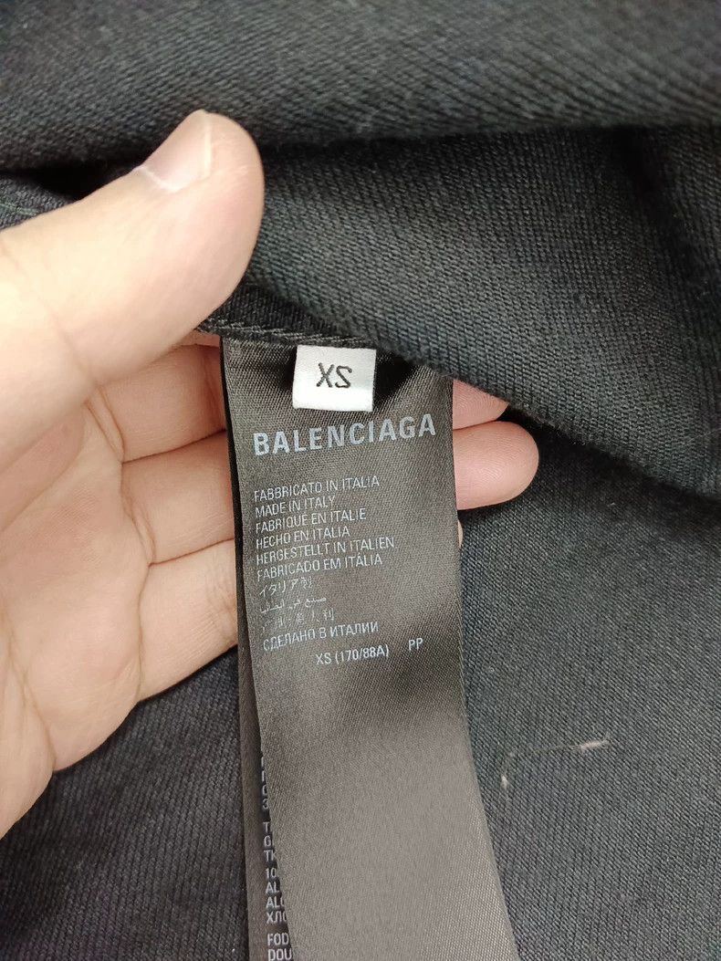 Balenciaga Balenciaga Letter printing to make old wash jeans jacket c Size US M / EU 48-50 / 2 - 4 Thumbnail