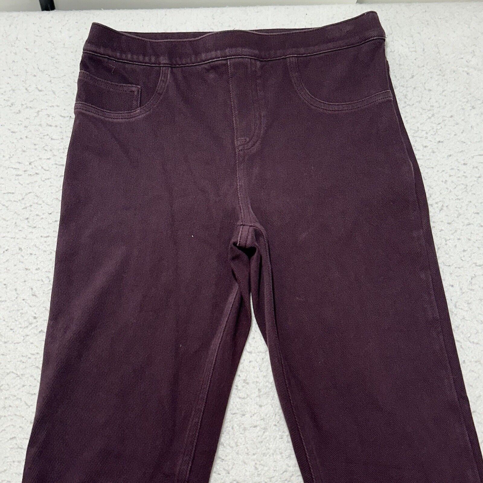 Spanx SPANX Medium Jegging Burgundy Purple Jeans 28" Inseam Size 32" / US 10 / IT 46 - 2 Thumbnail