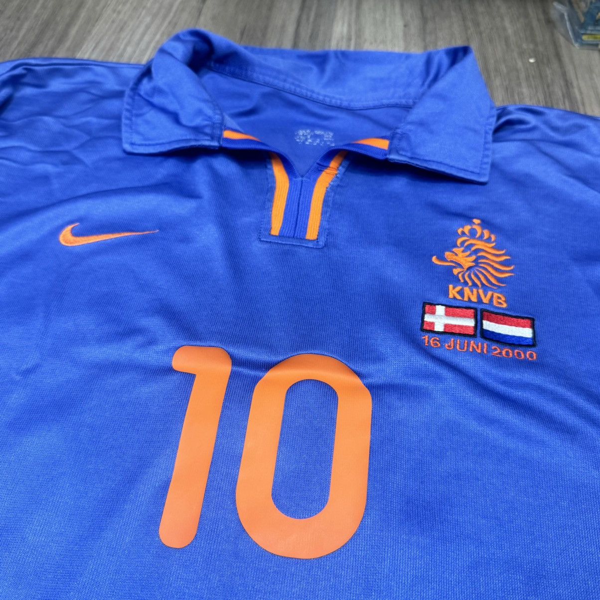 Nike Holland Euro2000 away shirt #10 Bergkamp Size US XL / EU 56 / 4 - 3 Thumbnail