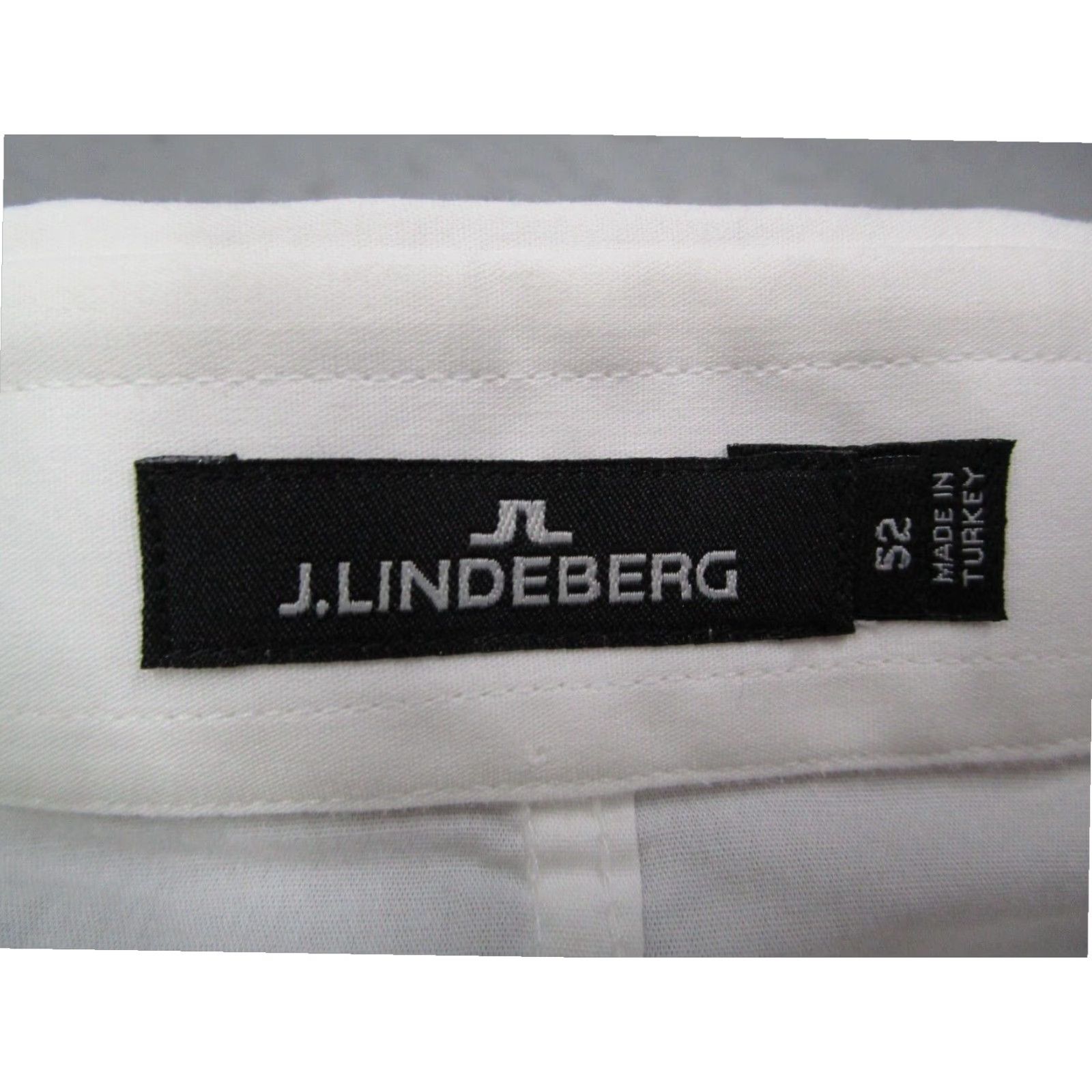 J.Lindeberg J.Lindeberg Mens White Long Sleeve Button Up Dress Shirt Cotton Blend Lightweight Size US XL / EU 56 / 4 - 3 Thumbnail