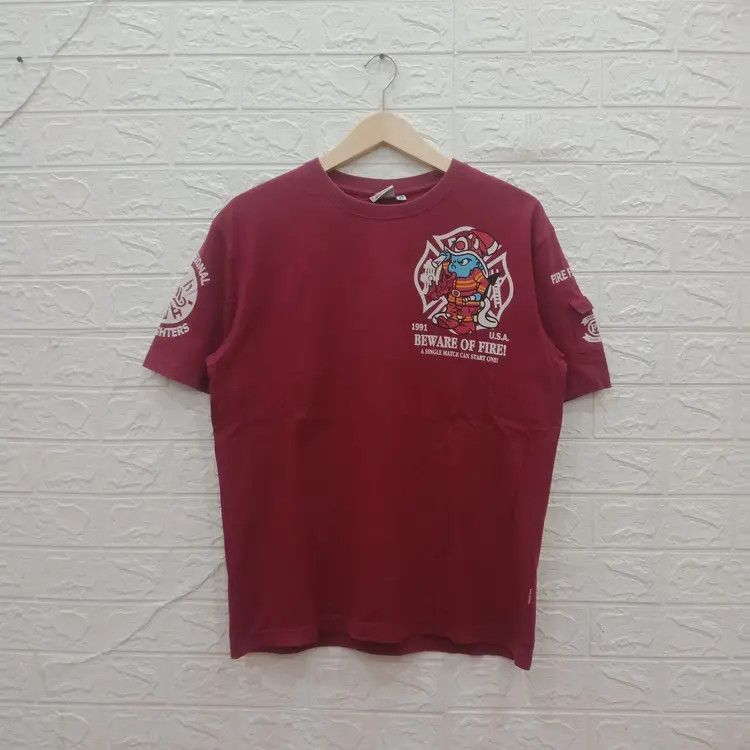 Tedman Vintage ted company fire fighter small pocket t-shirt Size US M / EU 48-50 / 2 - 5 Thumbnail