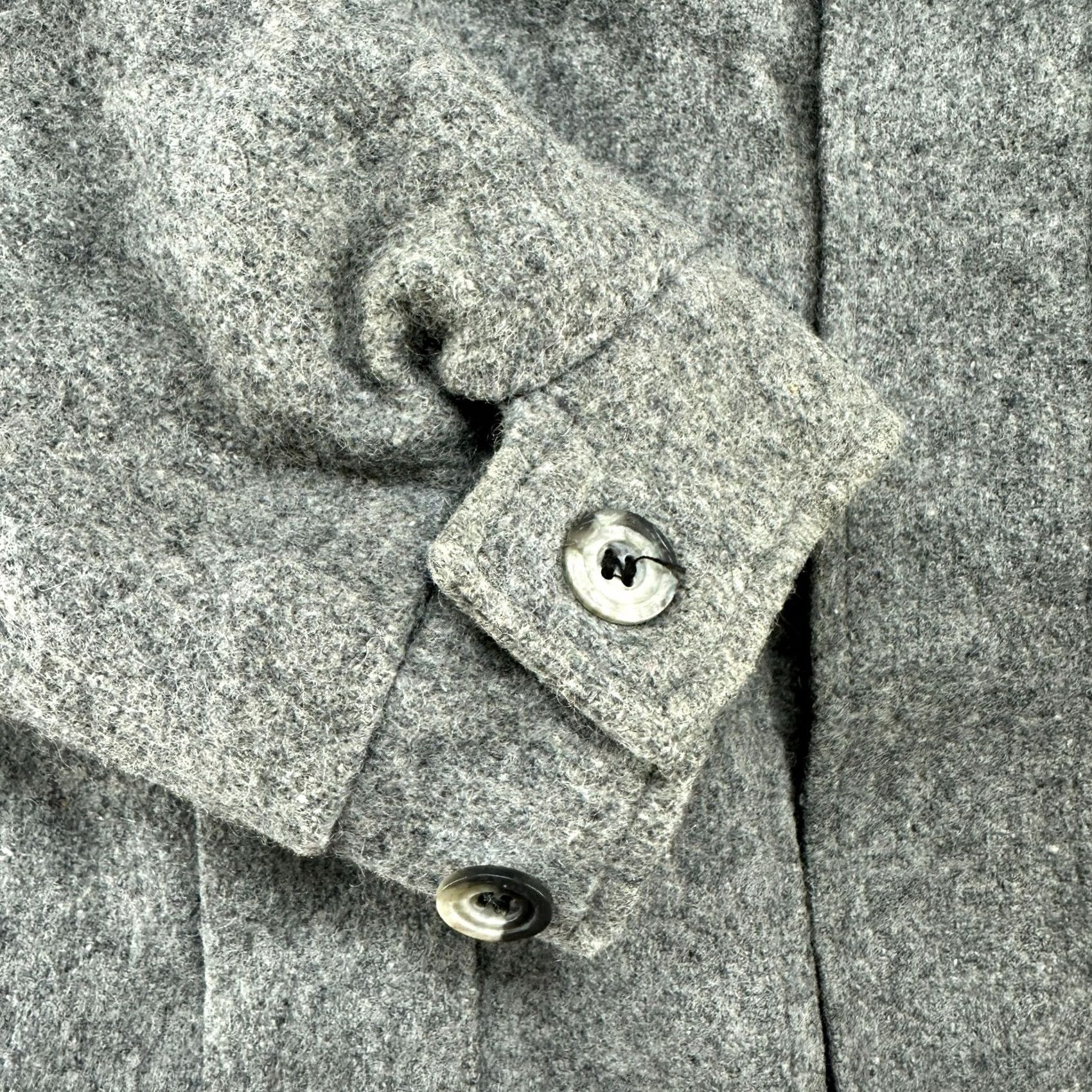 Vintage VINTAGE Fox Collection Jacket Men L Gray Bomber Wool Quilted Lined 80s 90s Workwear Casual Theme: 80s, 90s Mens Size US L / EU 52-54 / 3 - 5 Thumbnail