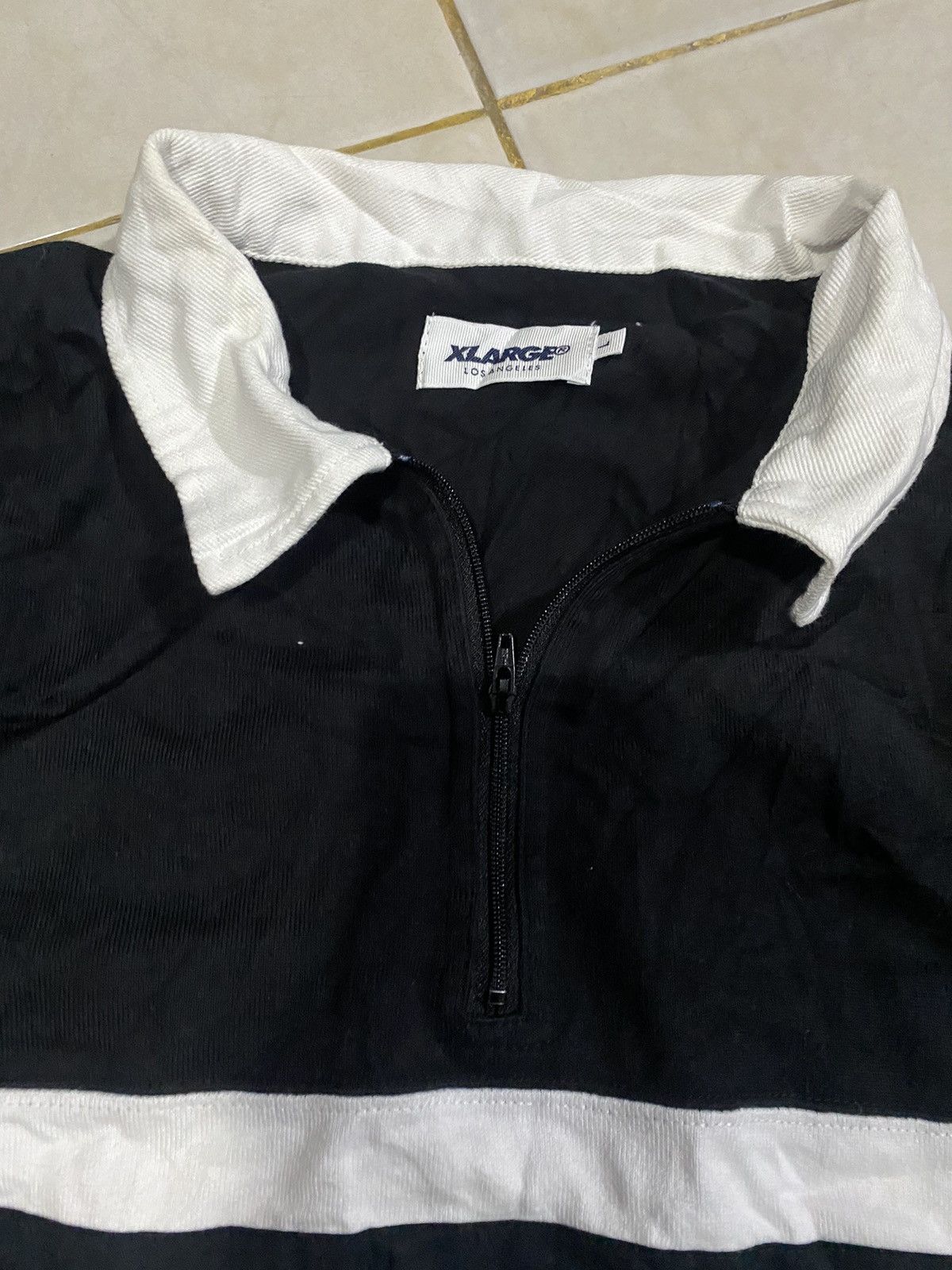 Vintage × Xlarge Xlarge Box Logo Rugby Shirt Size US XL / EU 56 / 4 - 3 Thumbnail