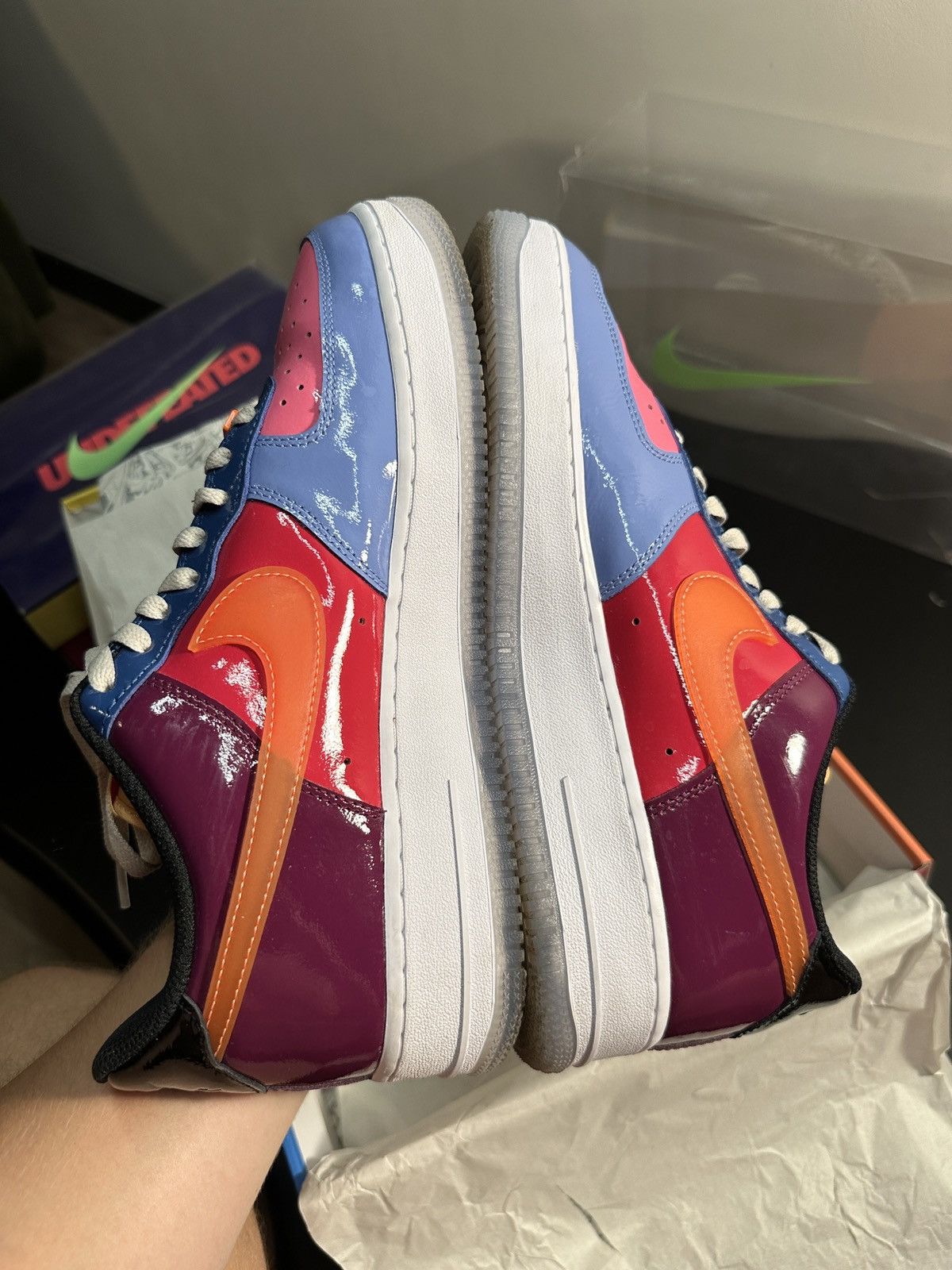 Nike × Underated Nike Air Force 1 Low SP x Undefeated Size US 10.5 / EU 43-44 - 6 Thumbnail