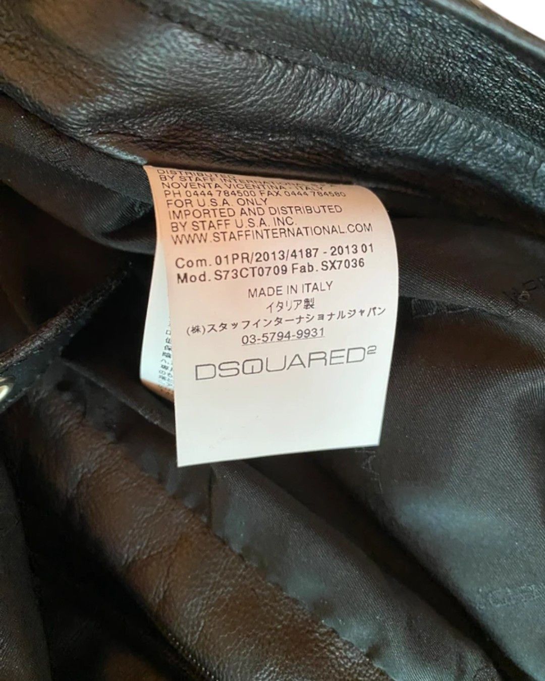 Dsquared2 S/S 2013 RUNWAY MERMAID LEATHER DRESS Size M / US 6-8 / IT 42-44 - 8 Thumbnail